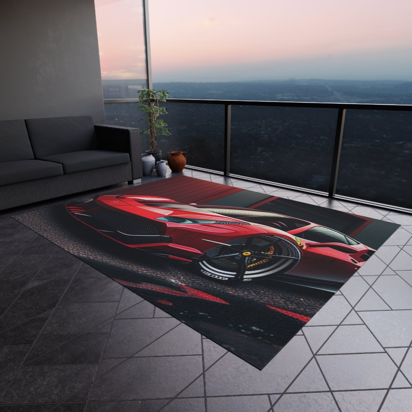 Outdoor Rug  Ferrari Hyper 1