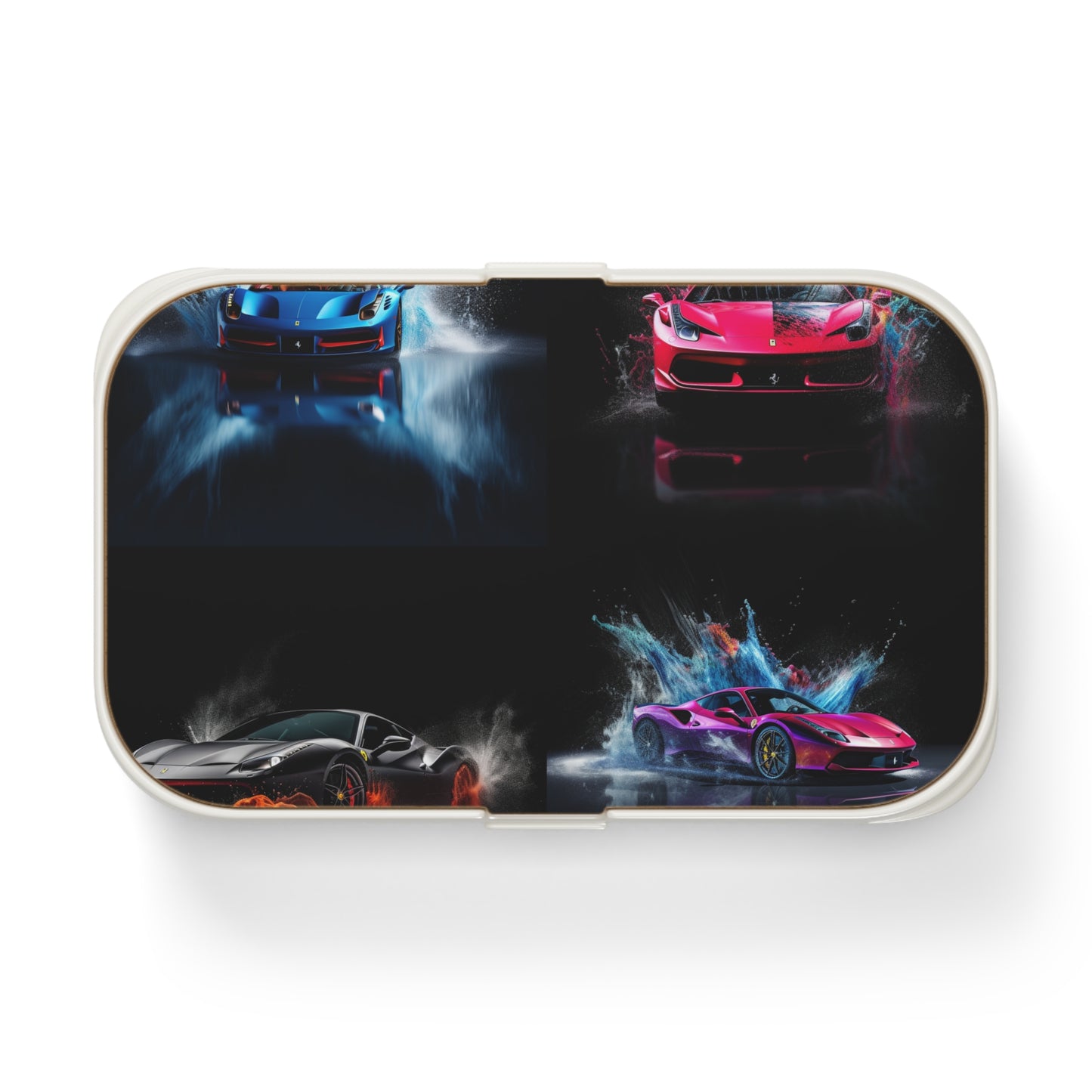 Bento Lunch Box Ferrari Water Splash 5