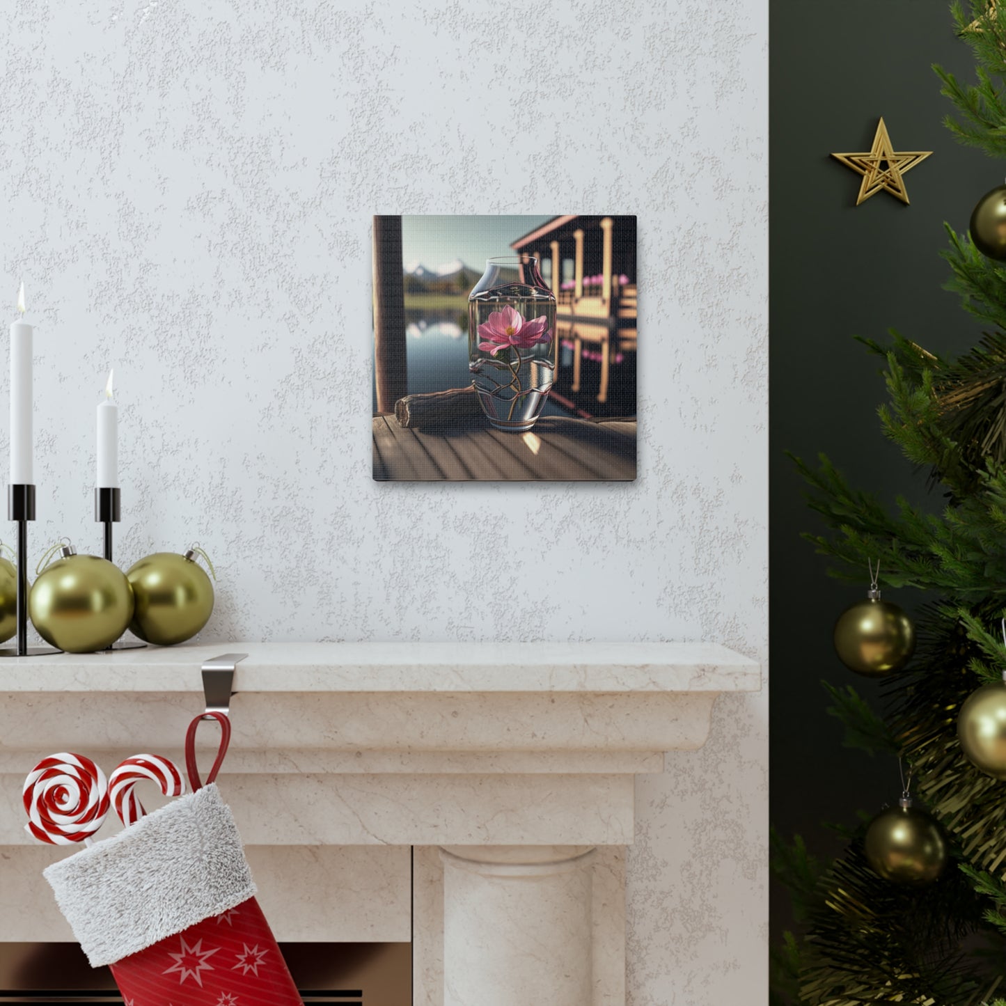 Canvas Gallery Wraps Pink Magnolia 1