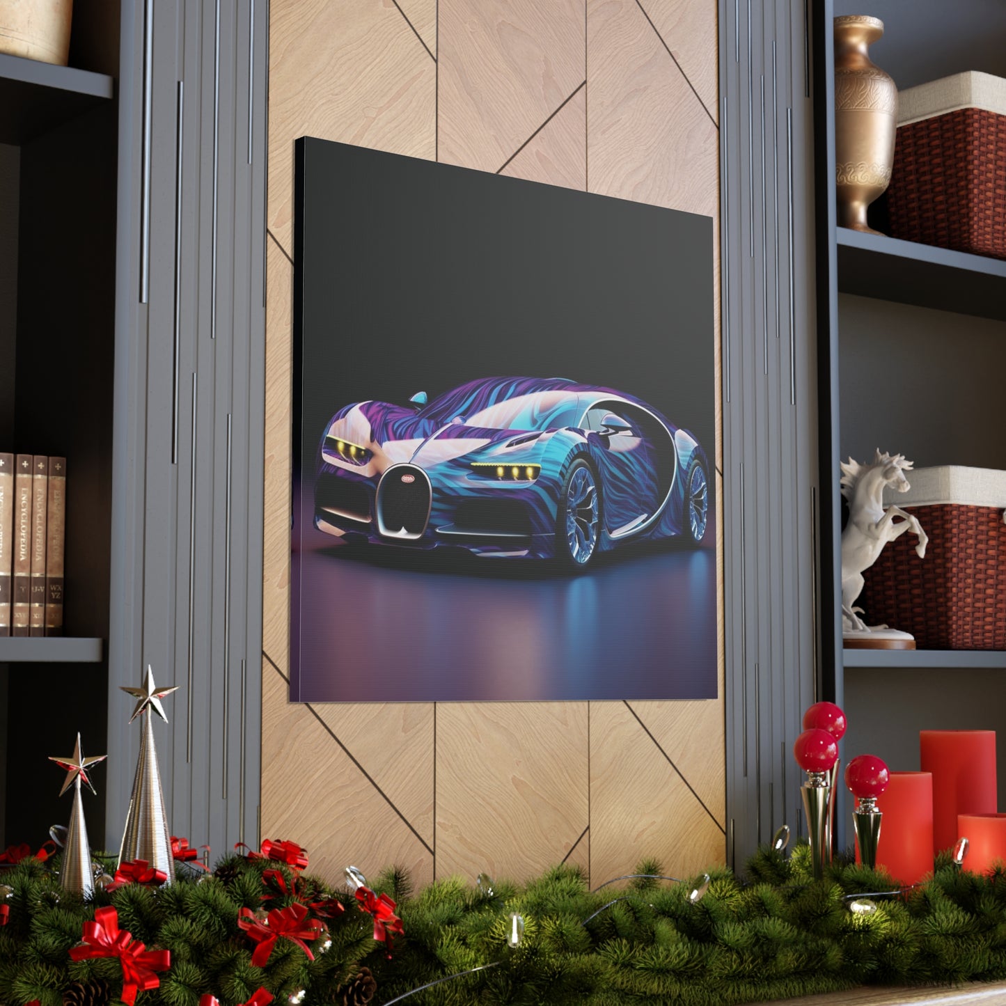 Canvas Gallery Wraps Bugatti Abstract Flair 3