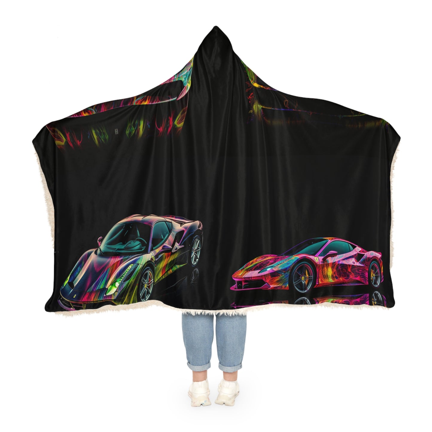 Snuggle Hooded Blanket Ferrari Color 5