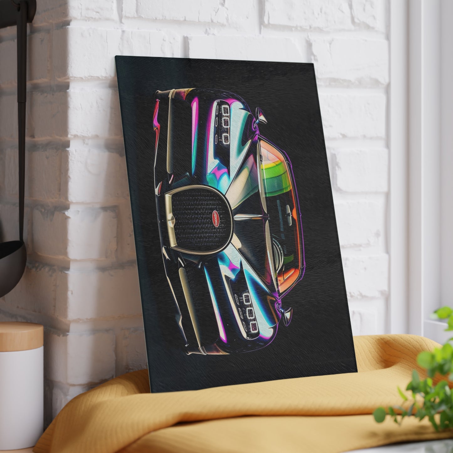 Glass Cutting Board Hyper Bugatti Chiron 4