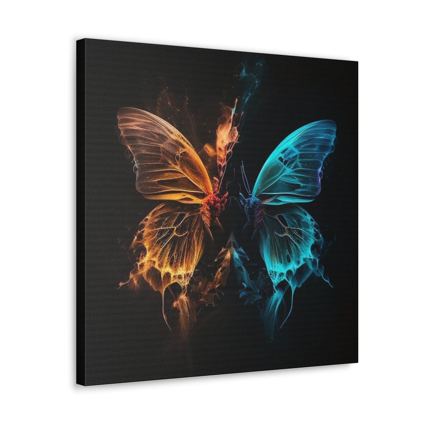 Canvas Gallery Wraps Neon Glo Butterfly 4