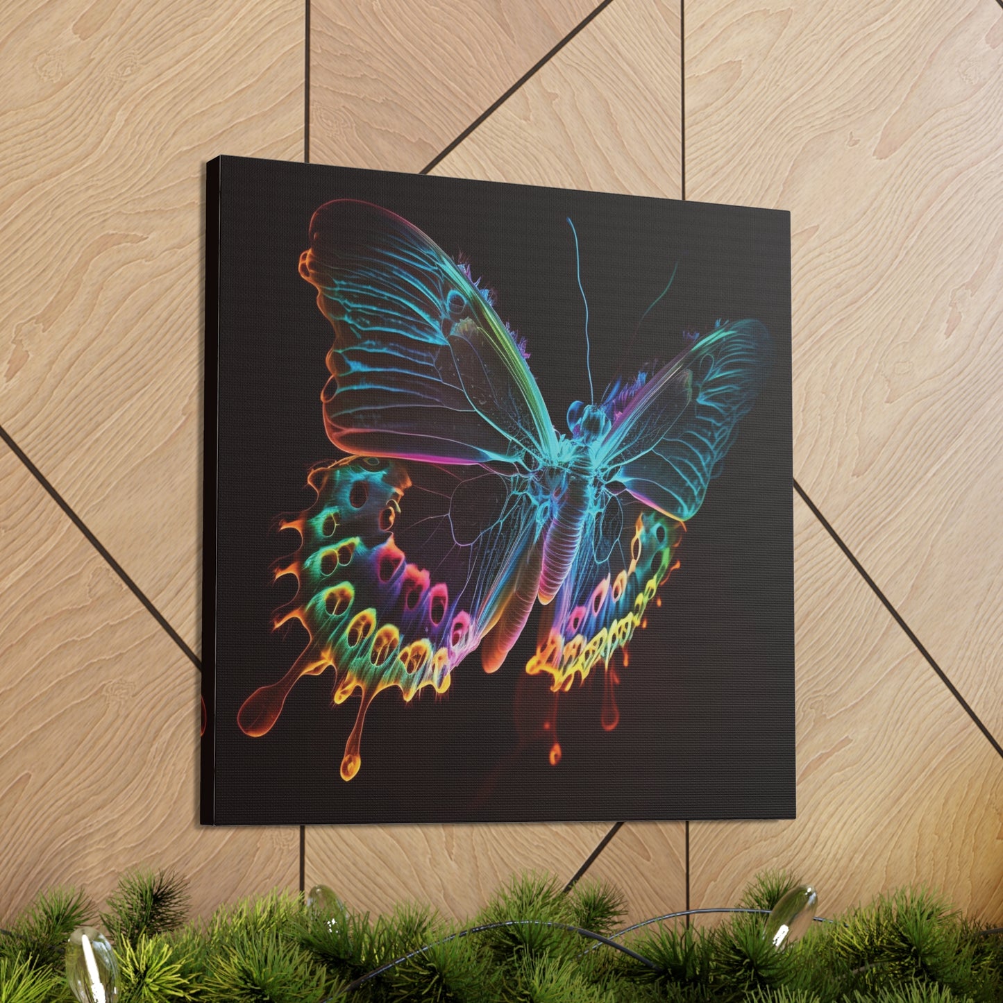 Canvas Gallery Wraps Thermal Butterfly 2