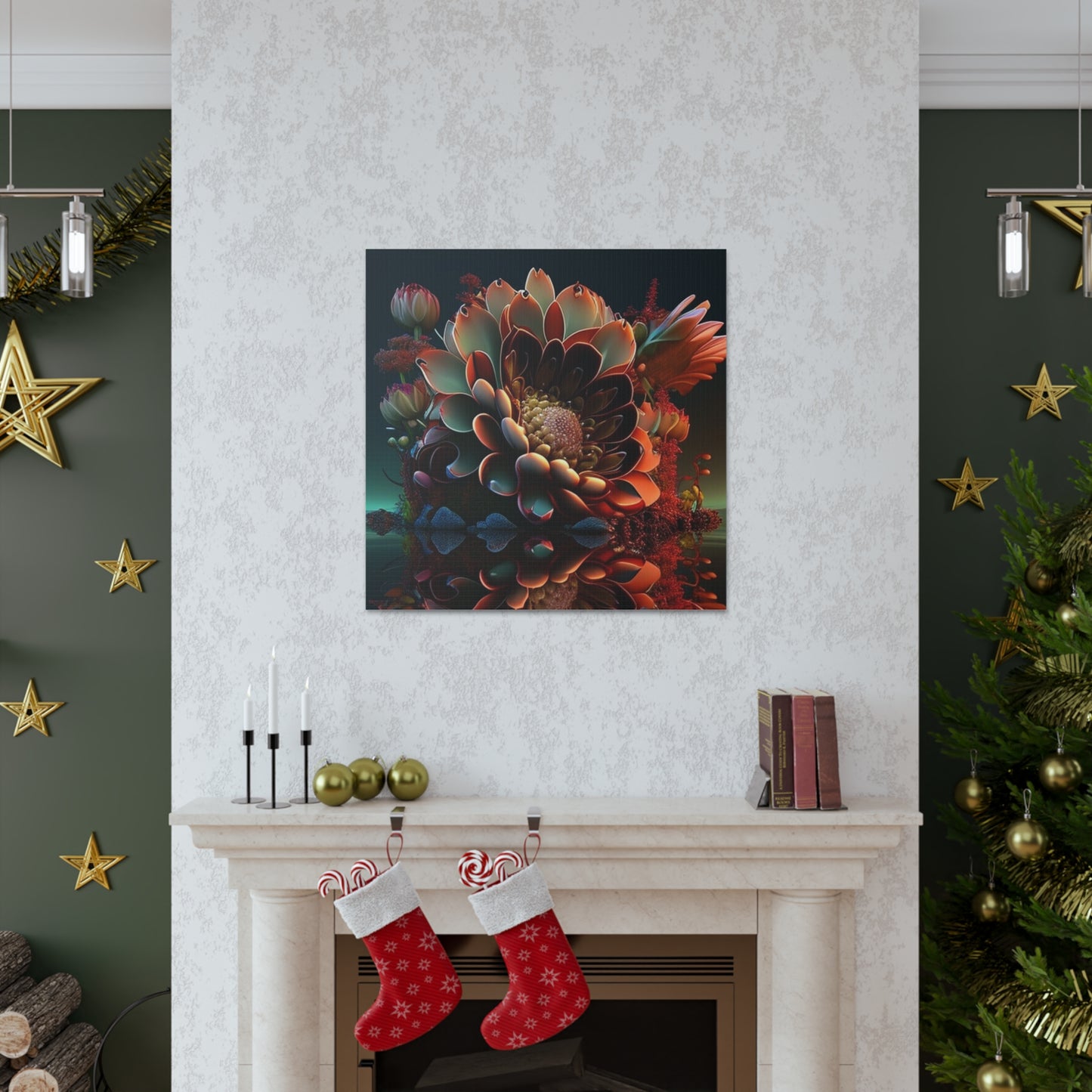 Canvas Gallery Wraps Flower Arangment 4