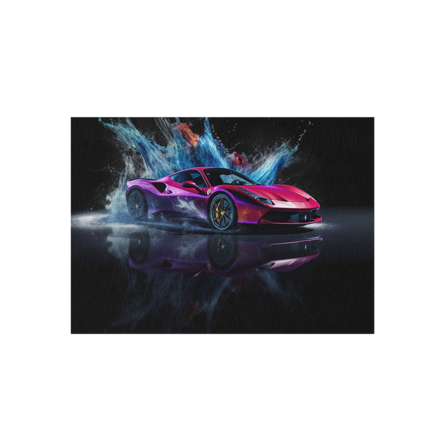 Outdoor Rug  Ferrari Water Splash 4