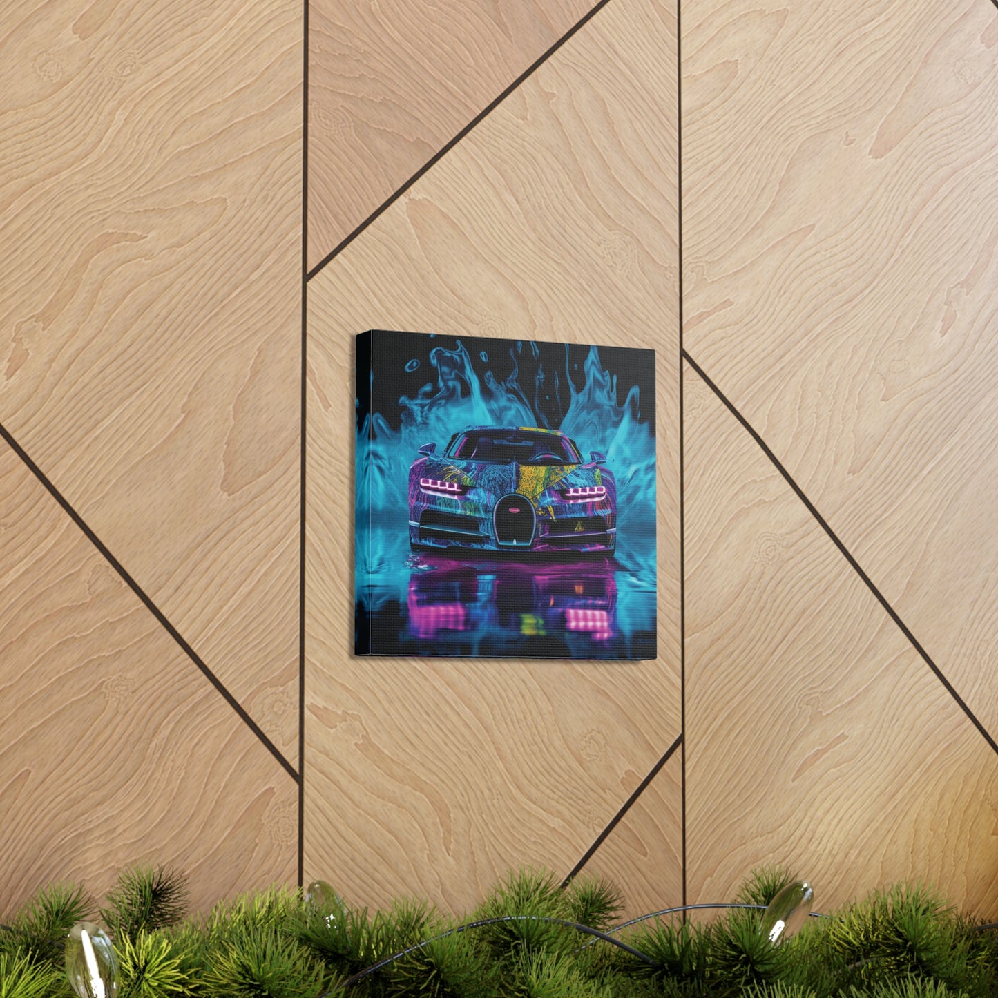 Canvas Gallery Wraps Bugatti Water 2