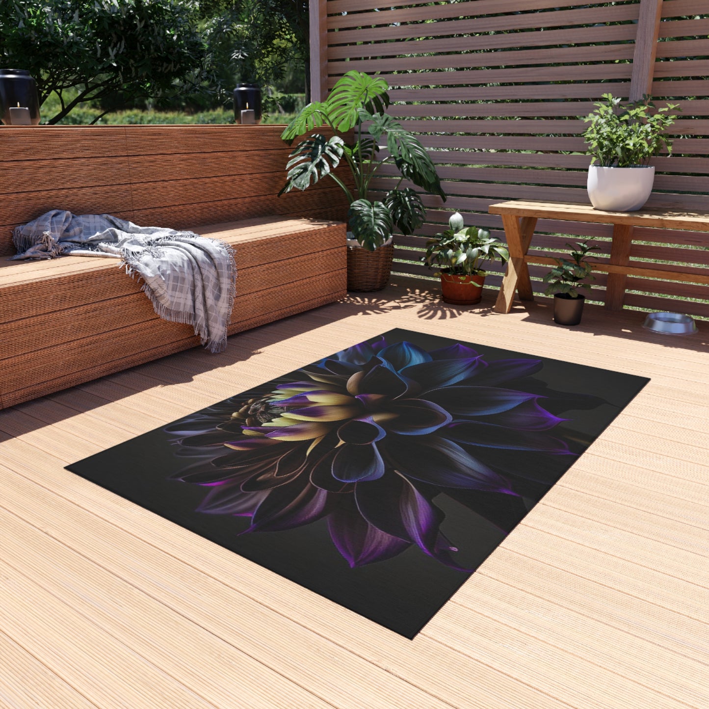 Outdoor Rug  Dahlia Purple 1