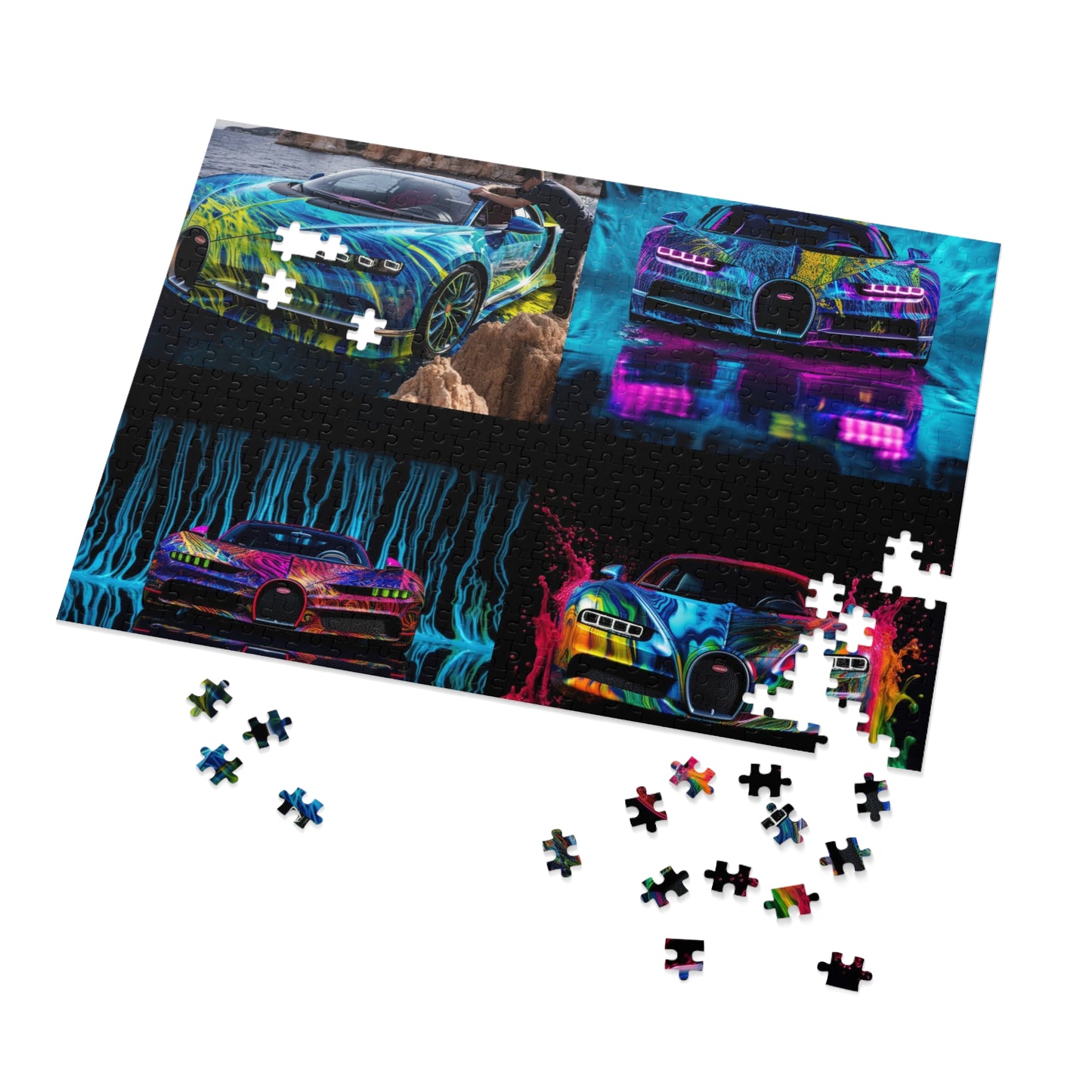 Jigsaw Puzzle (30, 110, 252, 500,1000-Piece) Bugatti Water 5