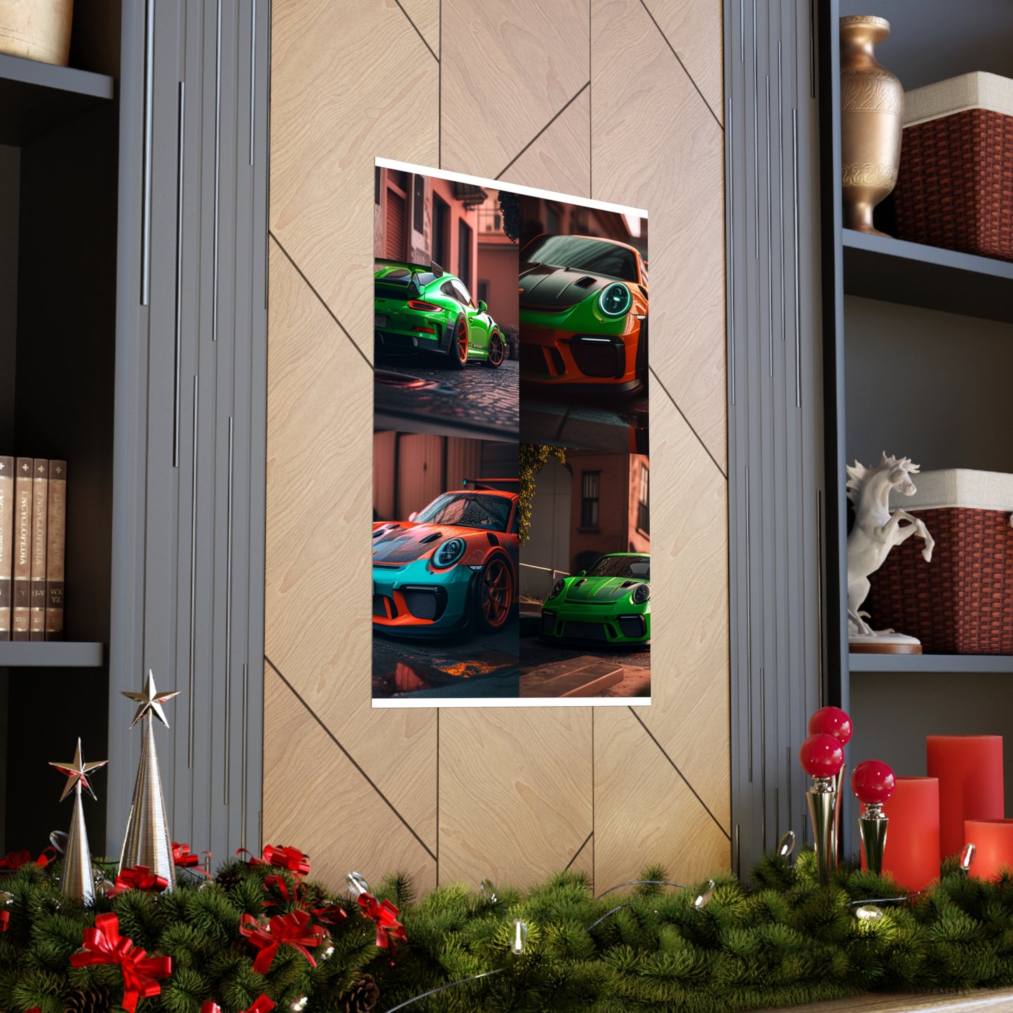 Premium Matte Vertical Posters porsche 911 gt3 5