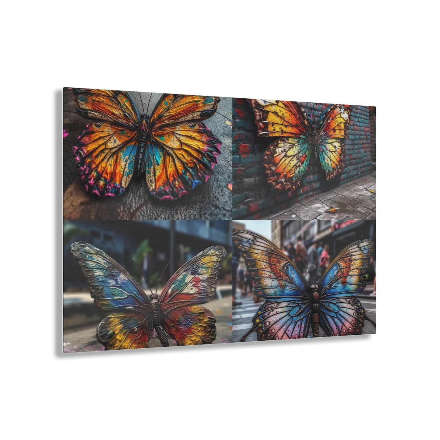 Acrylic Prints Liquid Street Butterfly 5