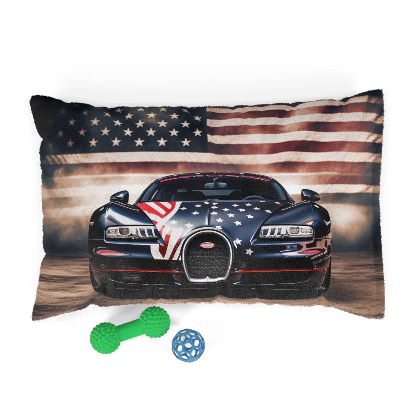 Pet Bed Bugatti American Flag 2