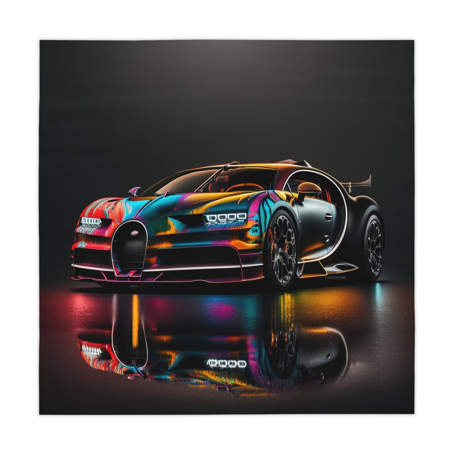 Tablecloth Bugatti Chiron Super 2