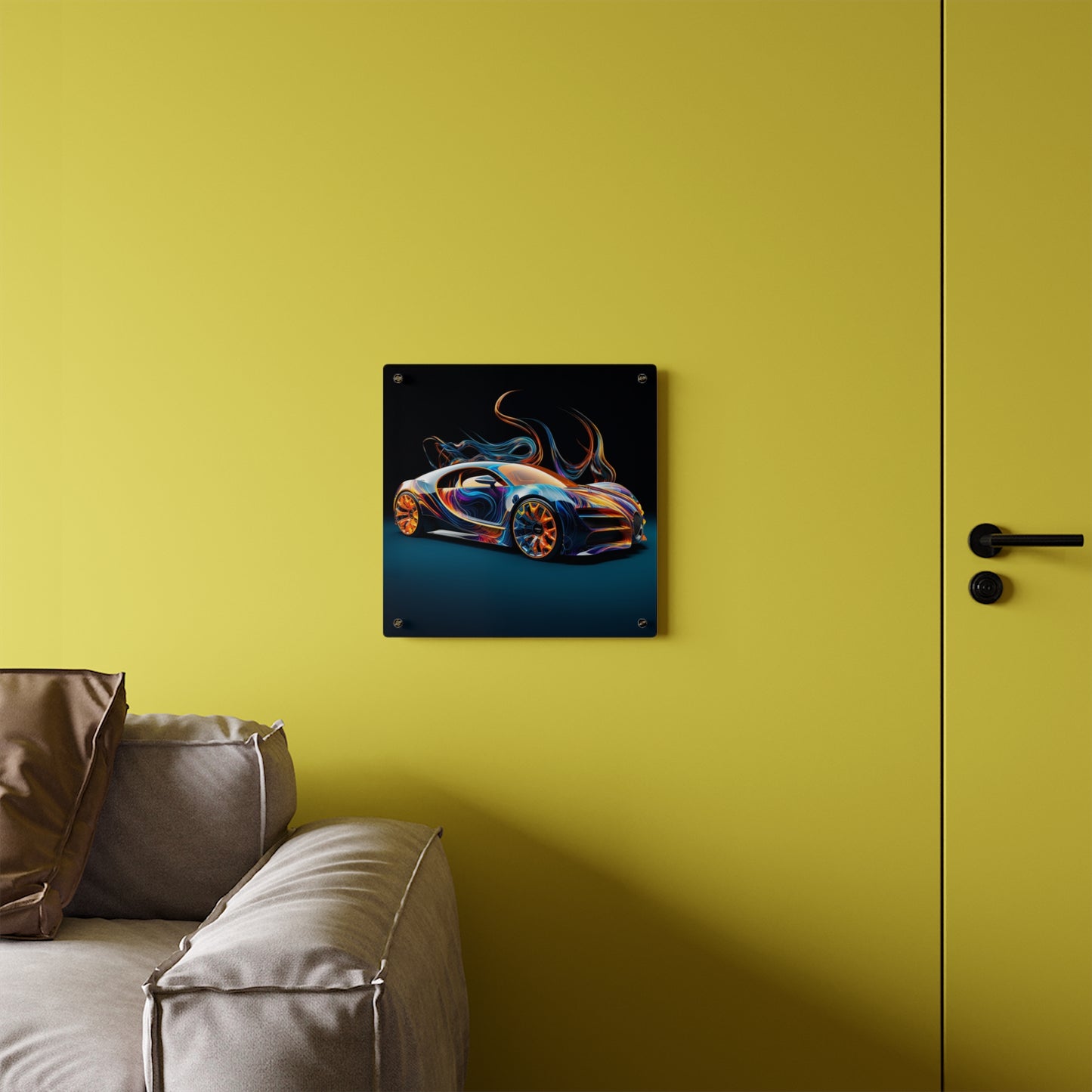 Acrylic Wall Art Panels Bugatti Abstract Flair 2