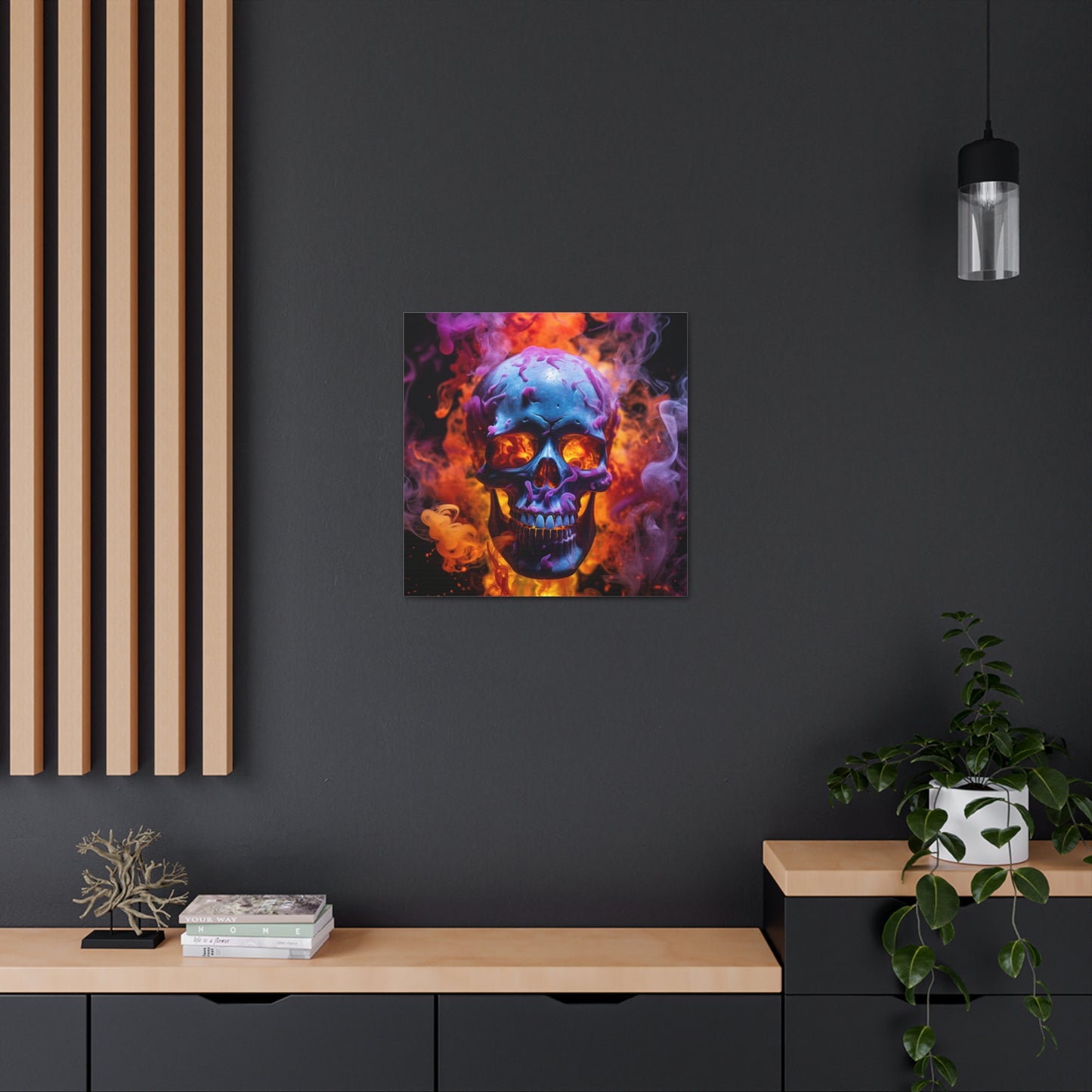 Canvas Gallery Wraps Macro Skull 3