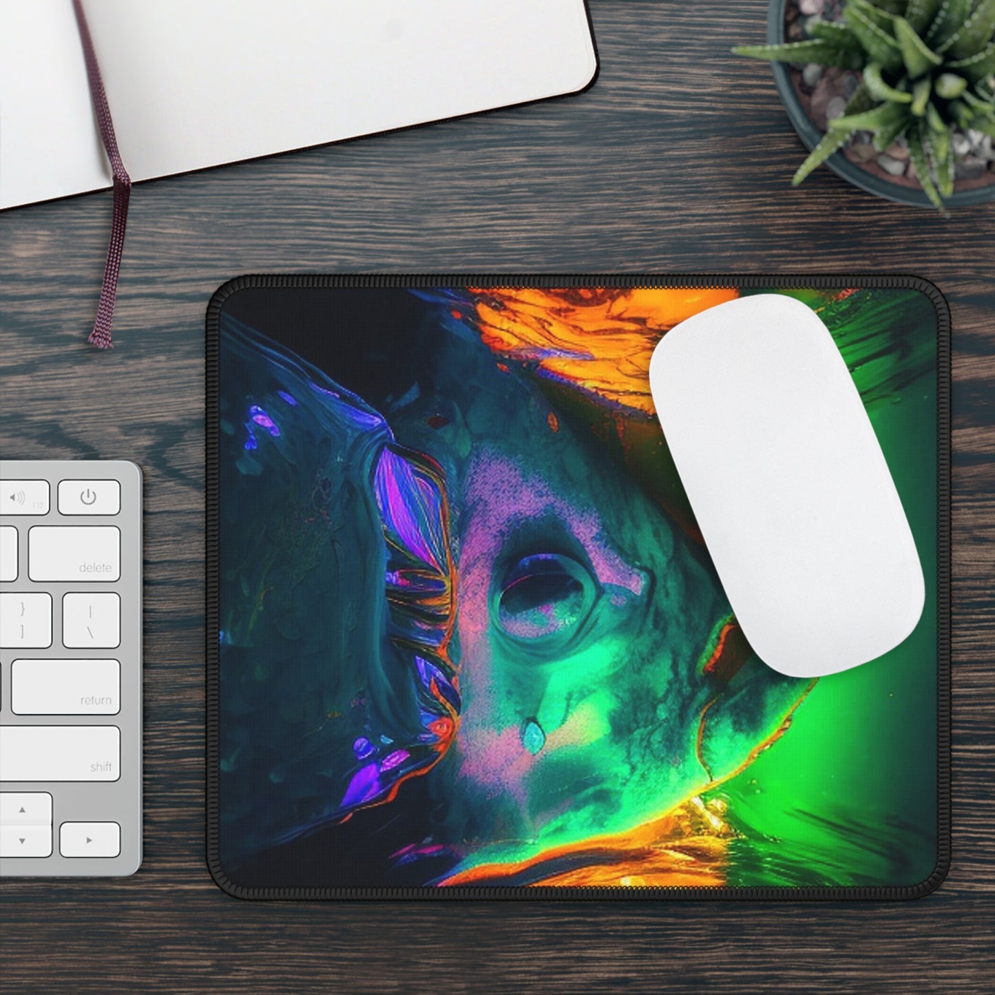 Gaming Mouse Pad  Florescent Glow 1