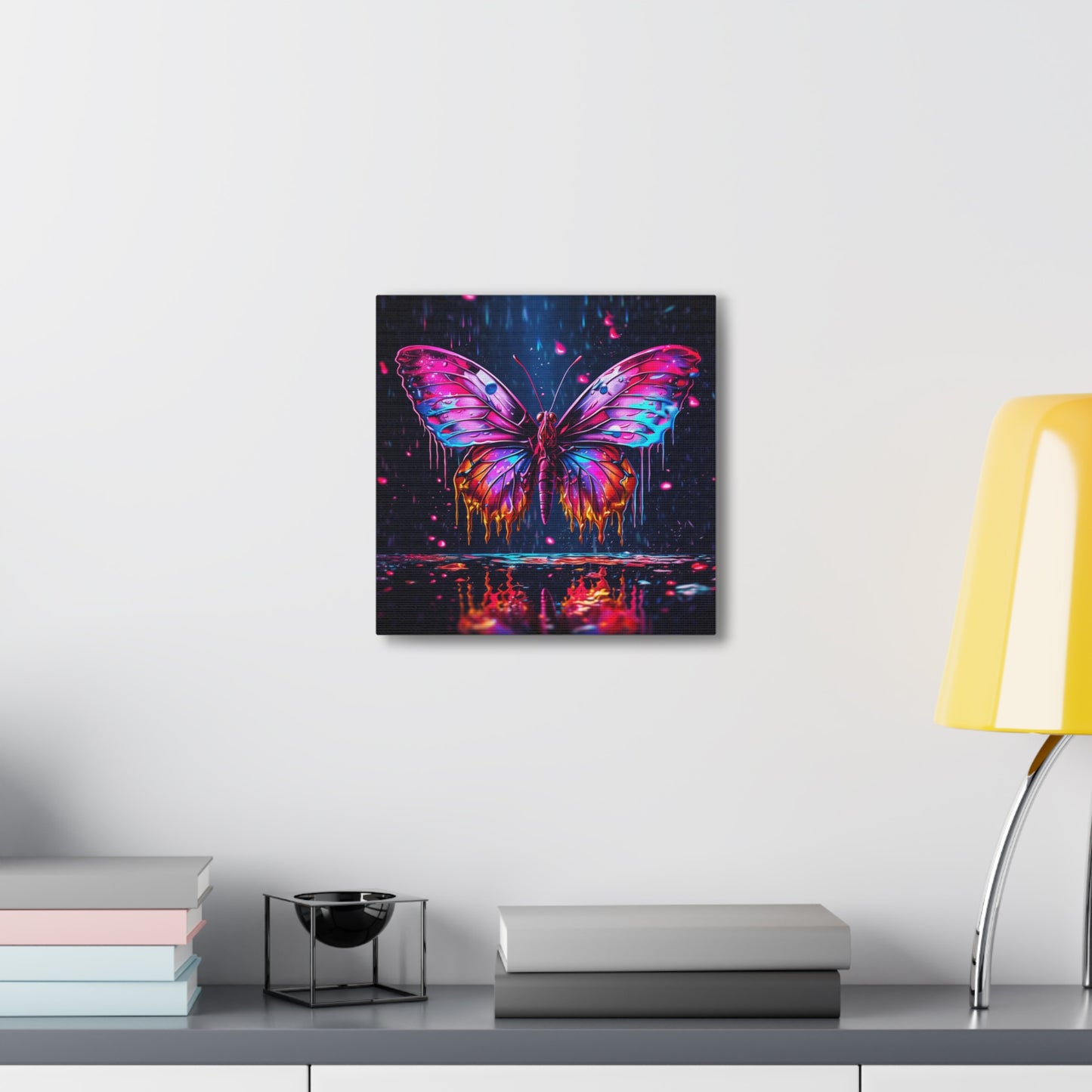 Canvas Gallery Wraps Pink Butterfly Flair 2