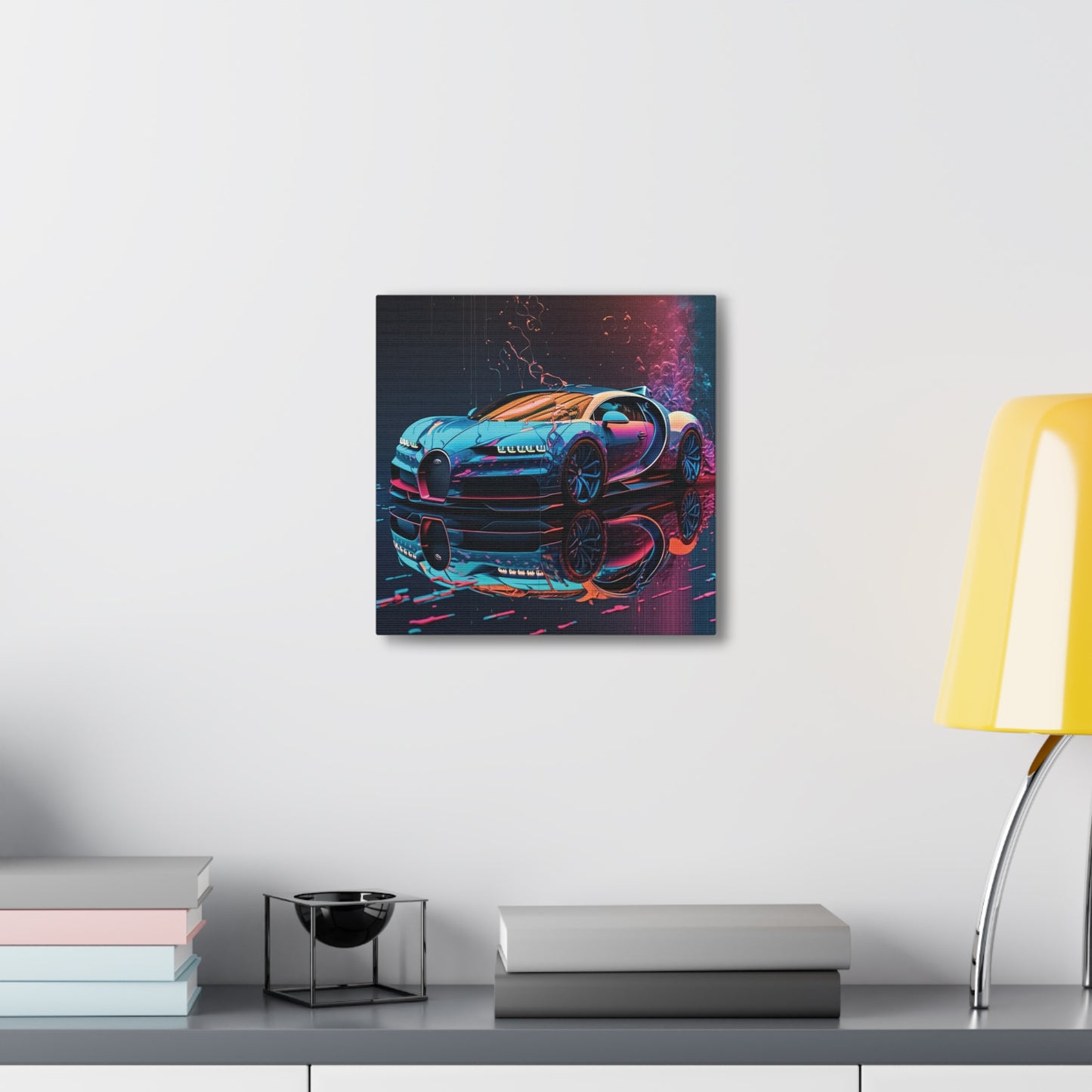 Canvas Gallery Wraps Bugatti Neon Chiron 4