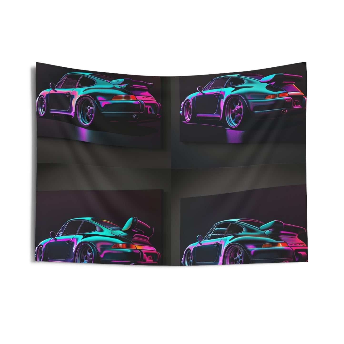 Indoor Wall Tapestries Porsche Purple 5