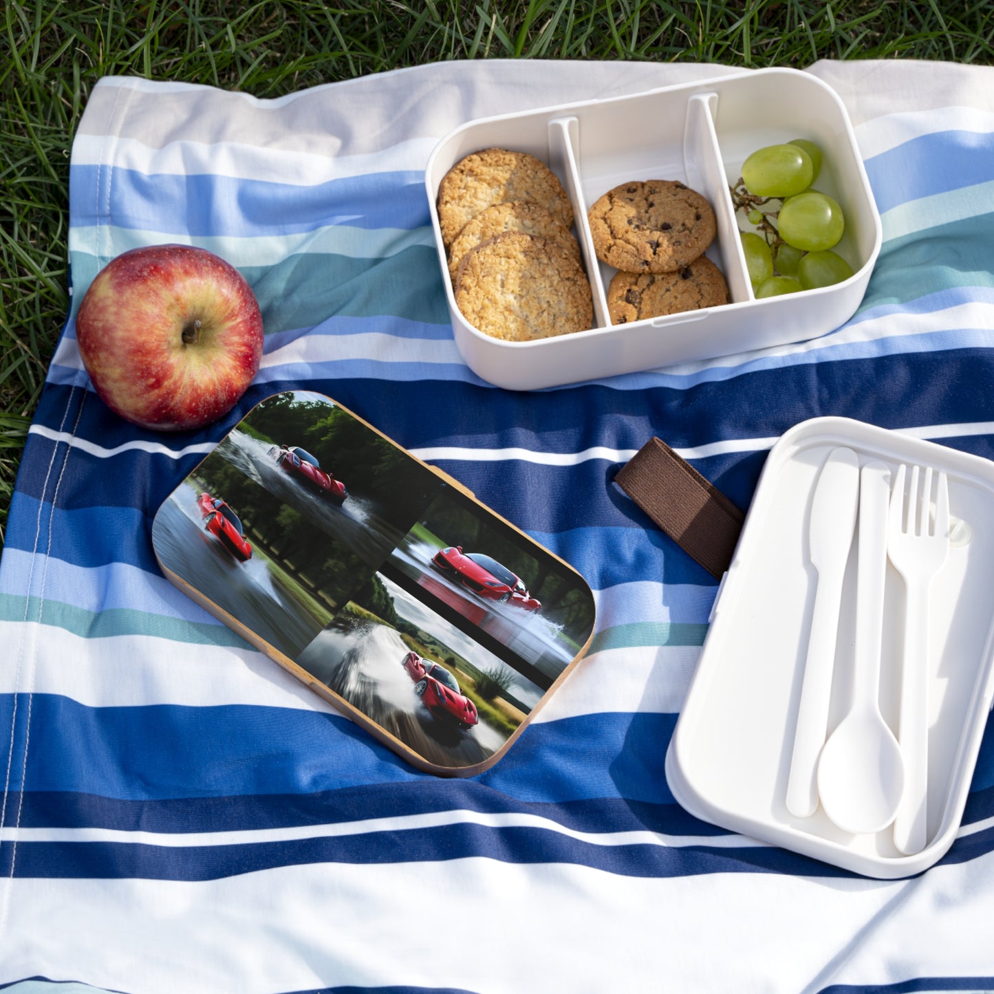 Bento Lunch Box Water Ferrari Splash 5