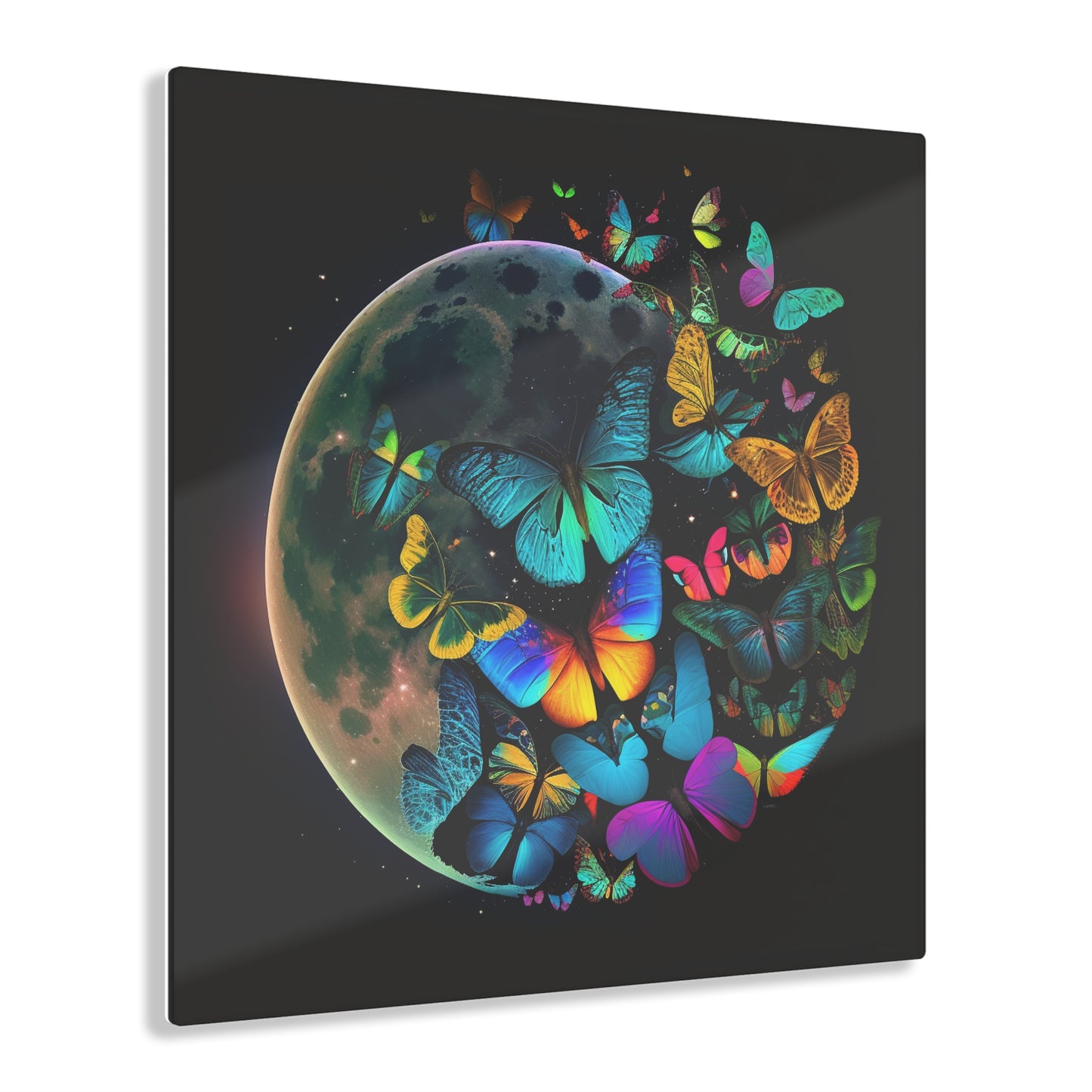 Acrylic Prints Moon Butterfly 2