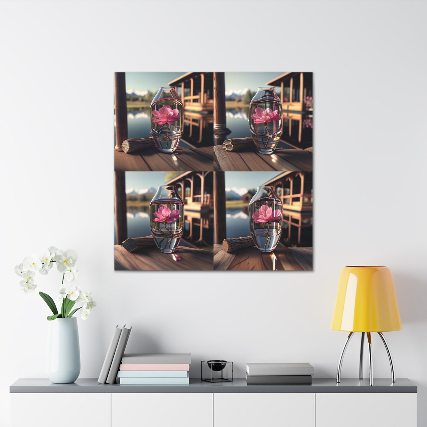 Canvas Gallery Wraps Pink Magnolia 5