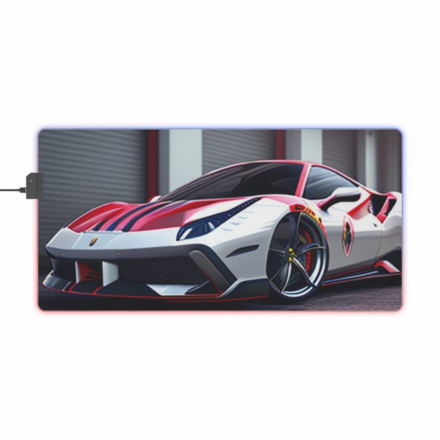 LED Gaming Mouse Pad Ferrari Hyper 3