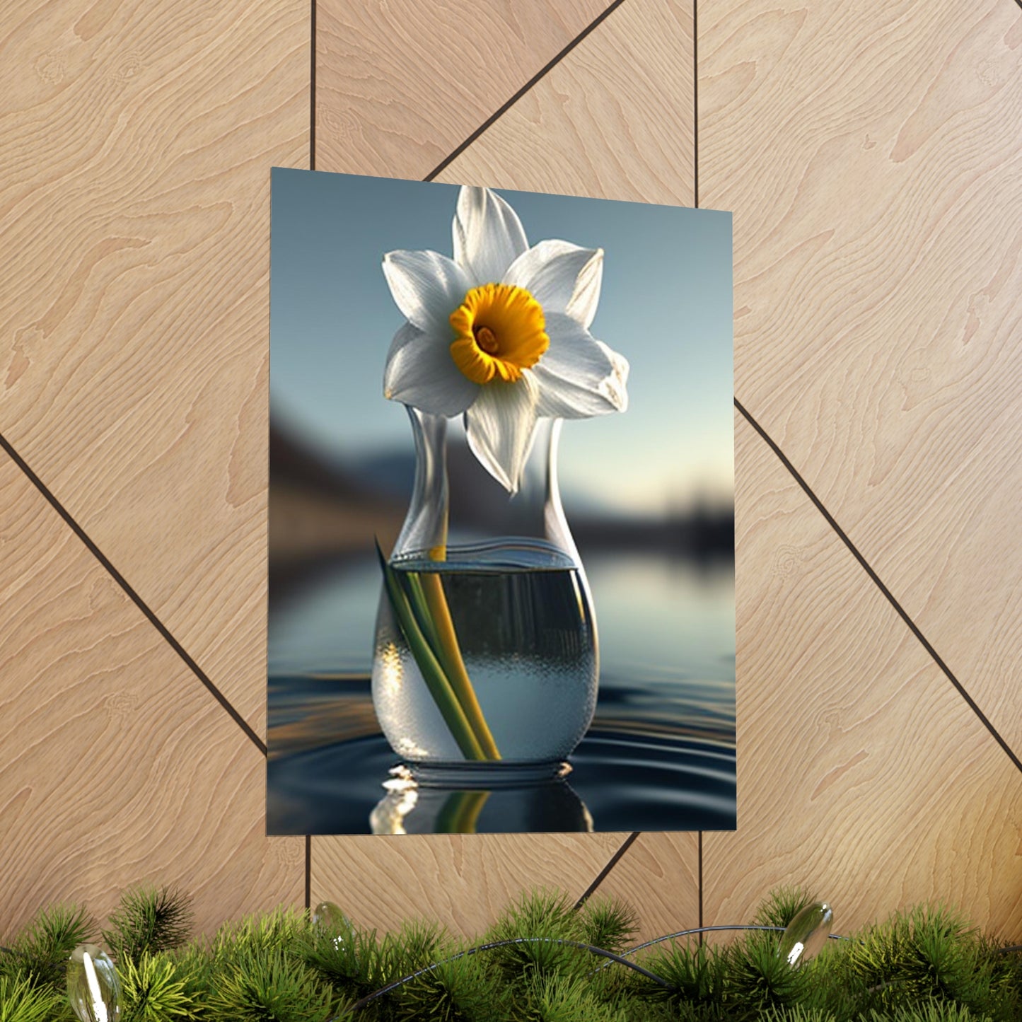 Premium Matte Vertical Posters Daffodil 3