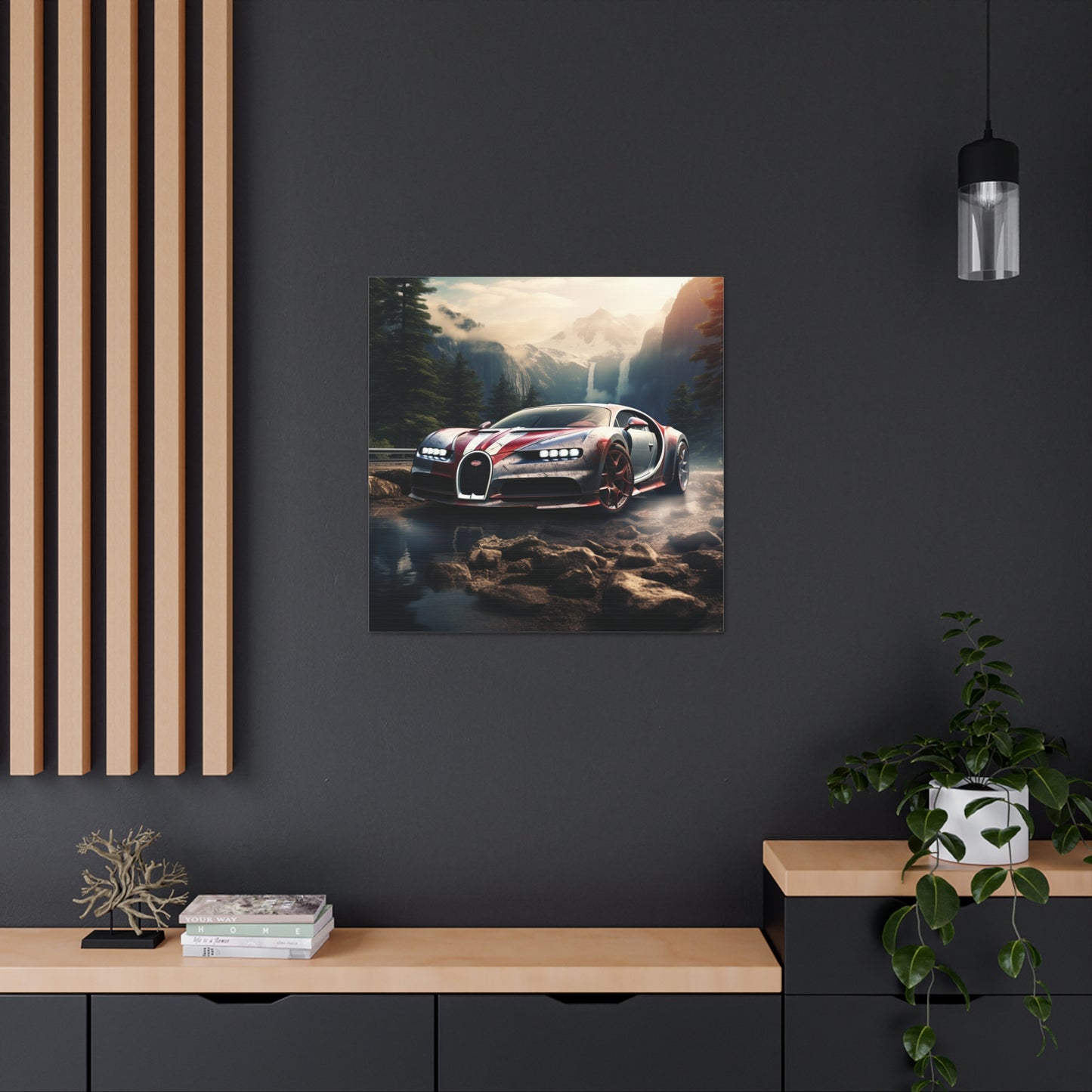 Canvas Gallery Wraps Bugatti Waterfall 4