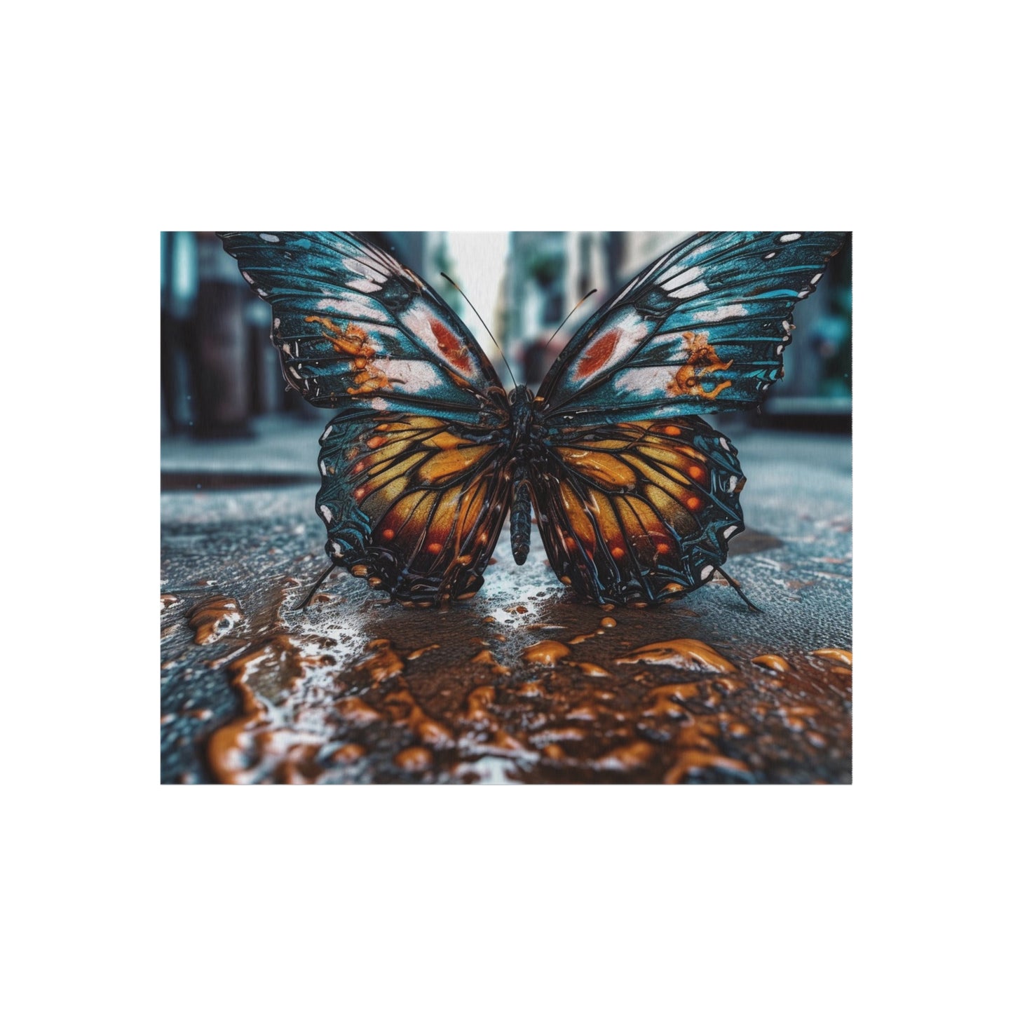 Outdoor Rug  Water Butterfly Street 3