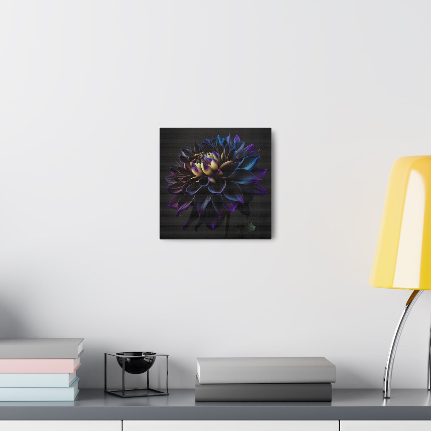 Canvas Gallery Wraps Dahlia Purple 1