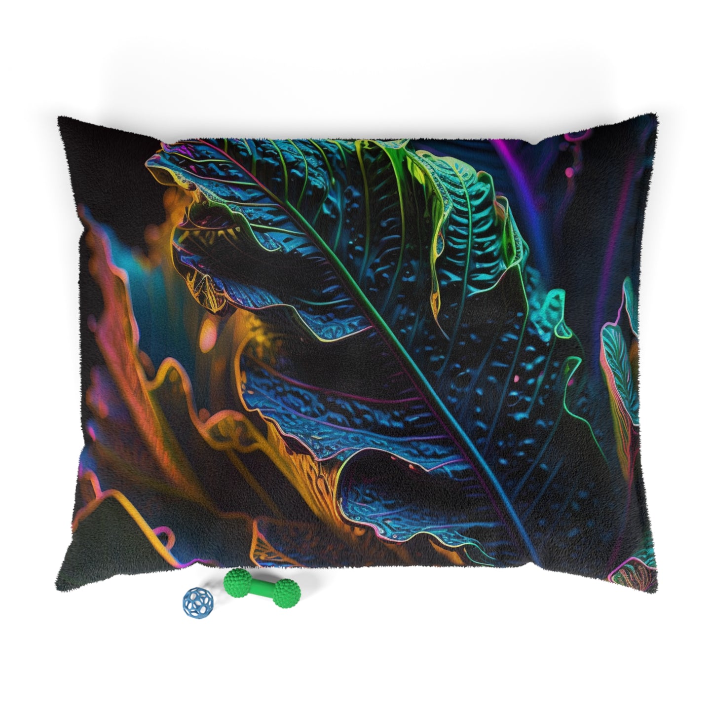 Pet Bed Florescent Skull Death 4