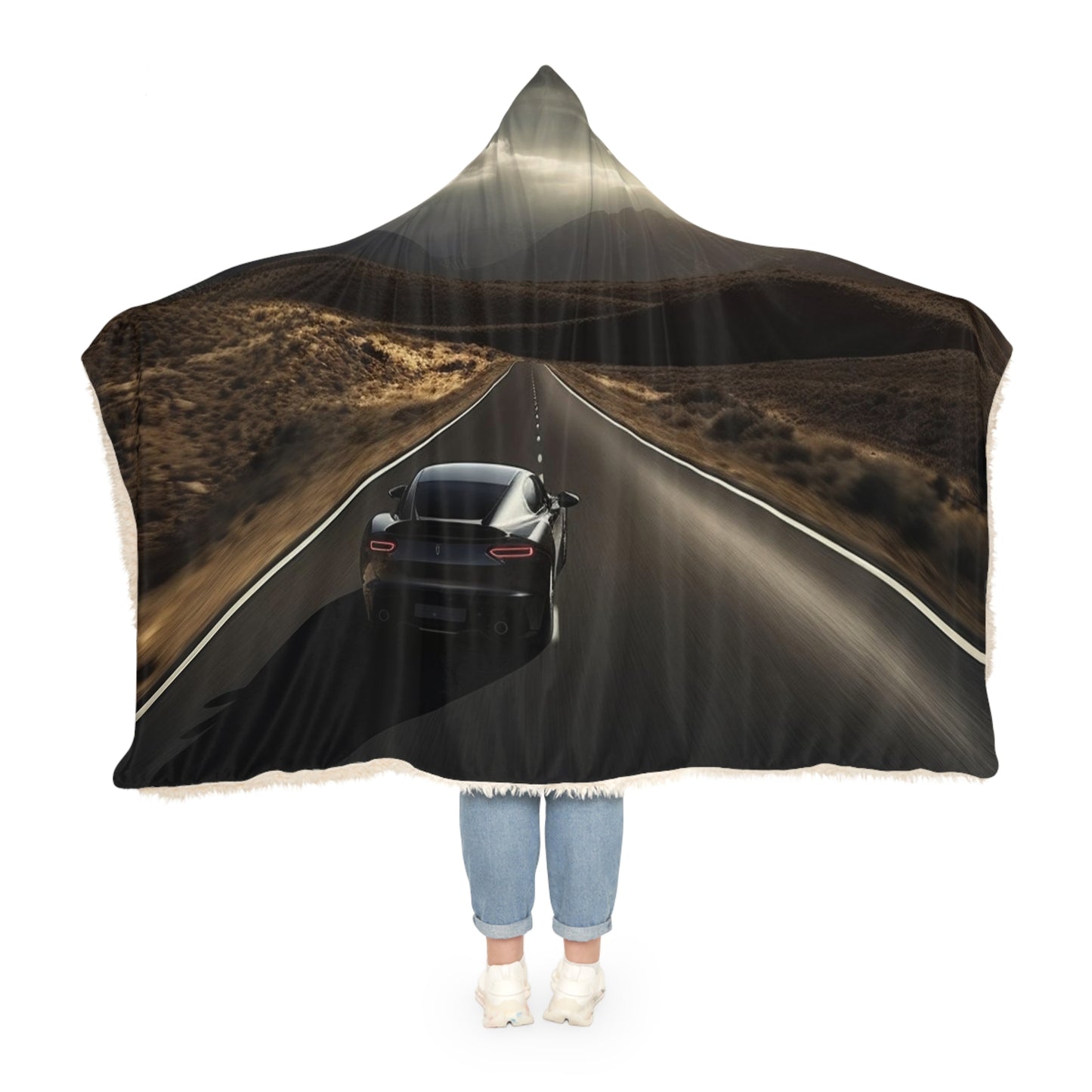 Snuggle Hooded Blanket Ferrari Road 3