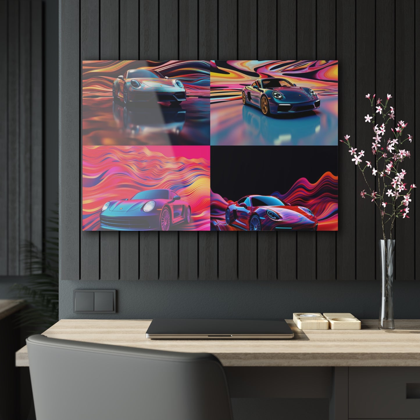 Acrylic Prints Porsche Water Fusion 5