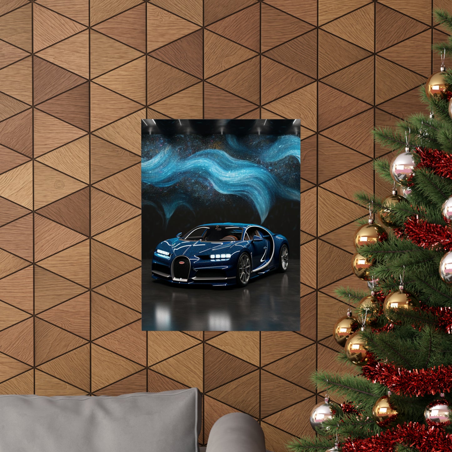 Premium Matte Vertical Posters Hyper Bugatti 3