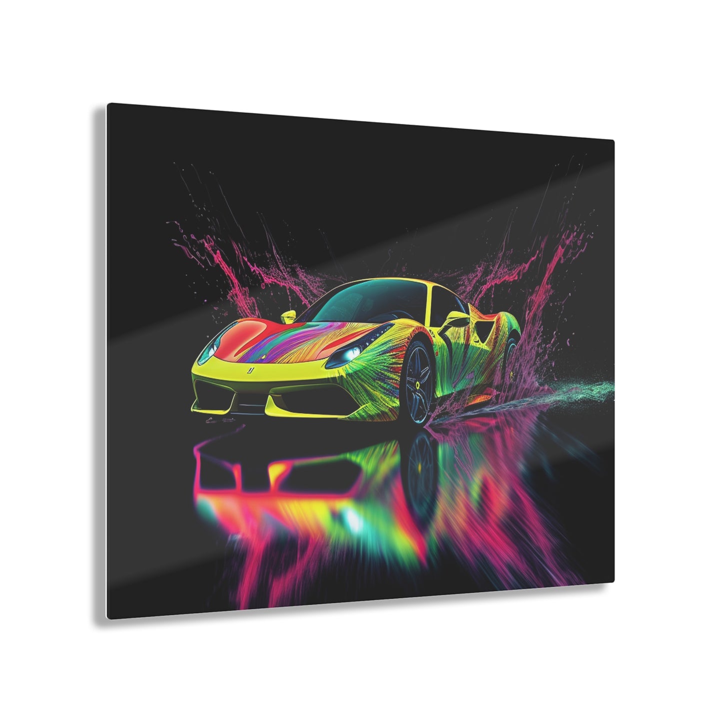 Acrylic Prints Ferrari Fusion Water 2