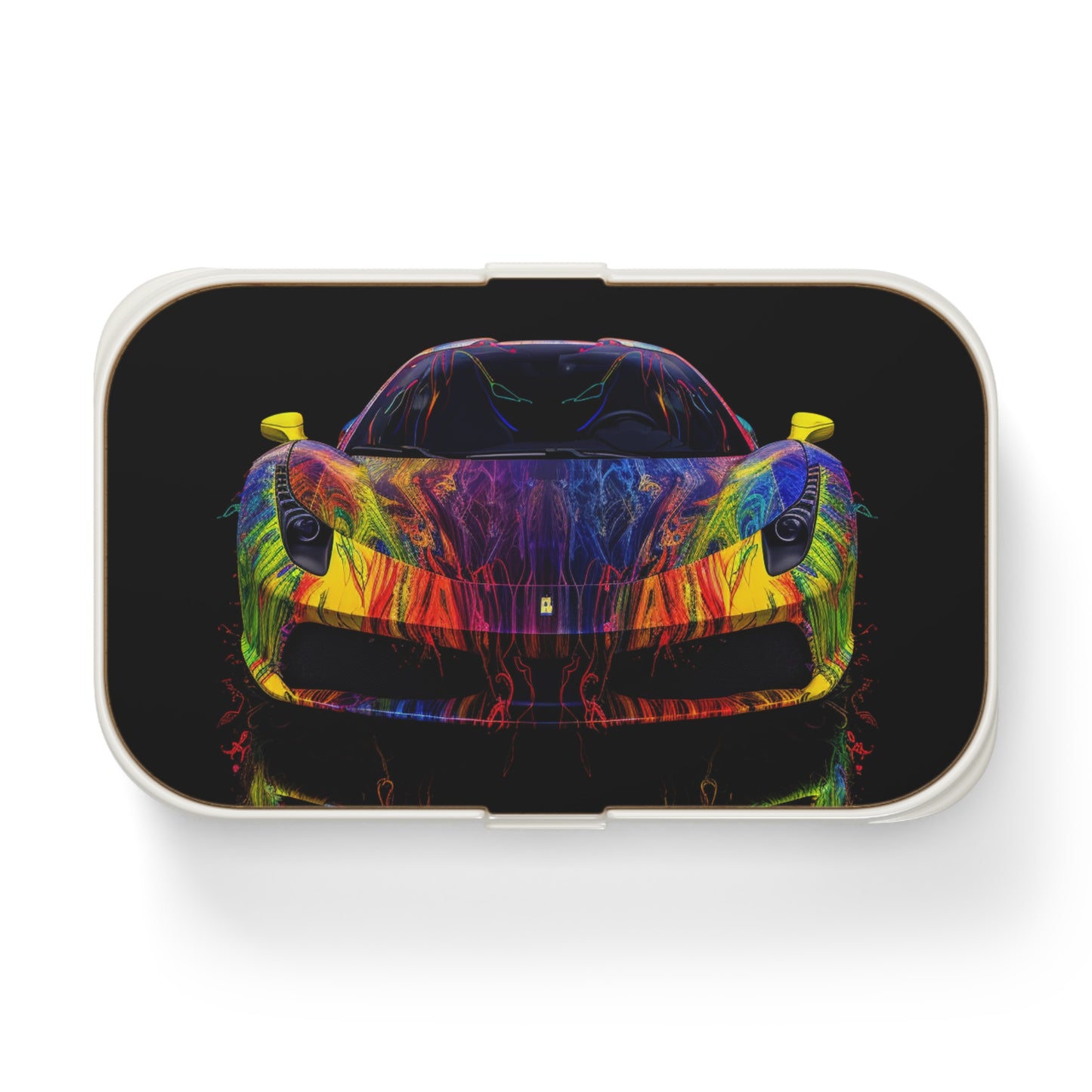 Bento Lunch Box Ferrari Color 2