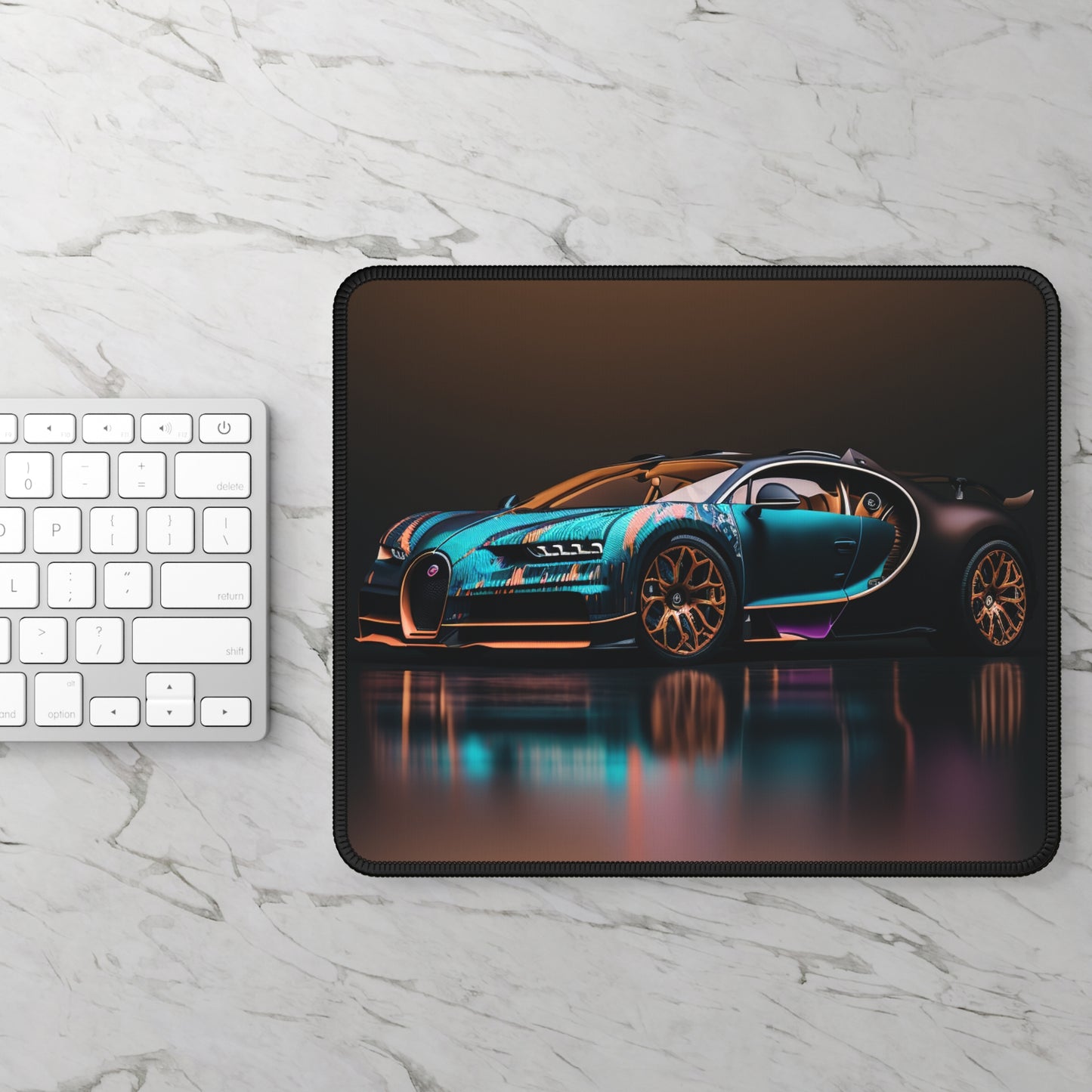 Gaming Mouse Pad  Bugatti Blue 2