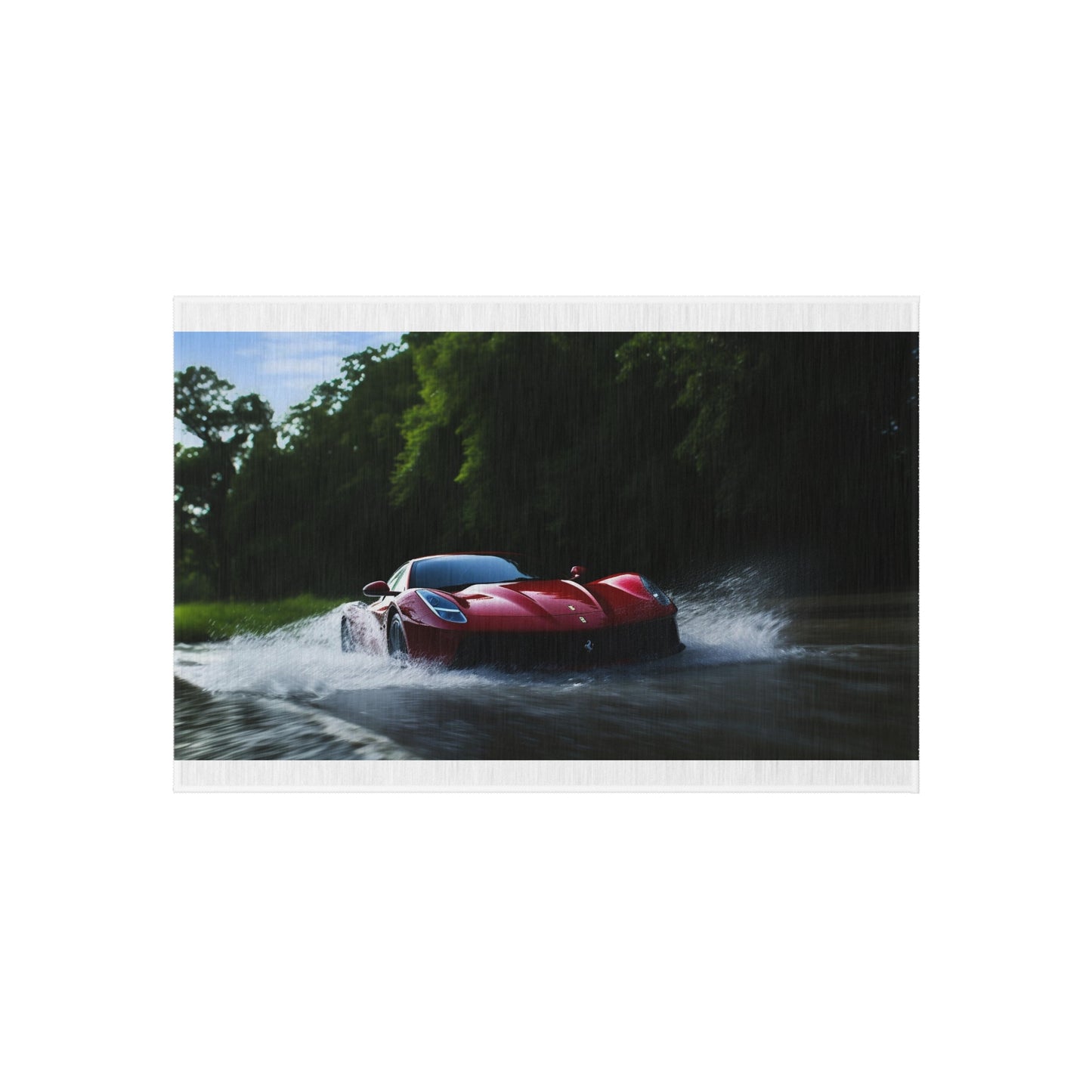 Outdoor Rug  Water Ferrari Splash 1