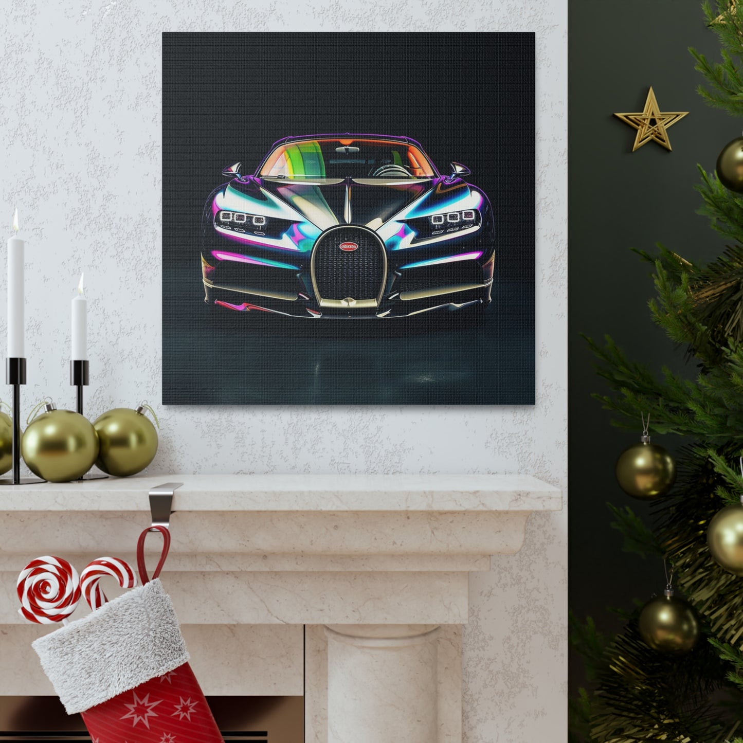 Canvas Gallery Wraps Hyper Bugatti Chiron 4