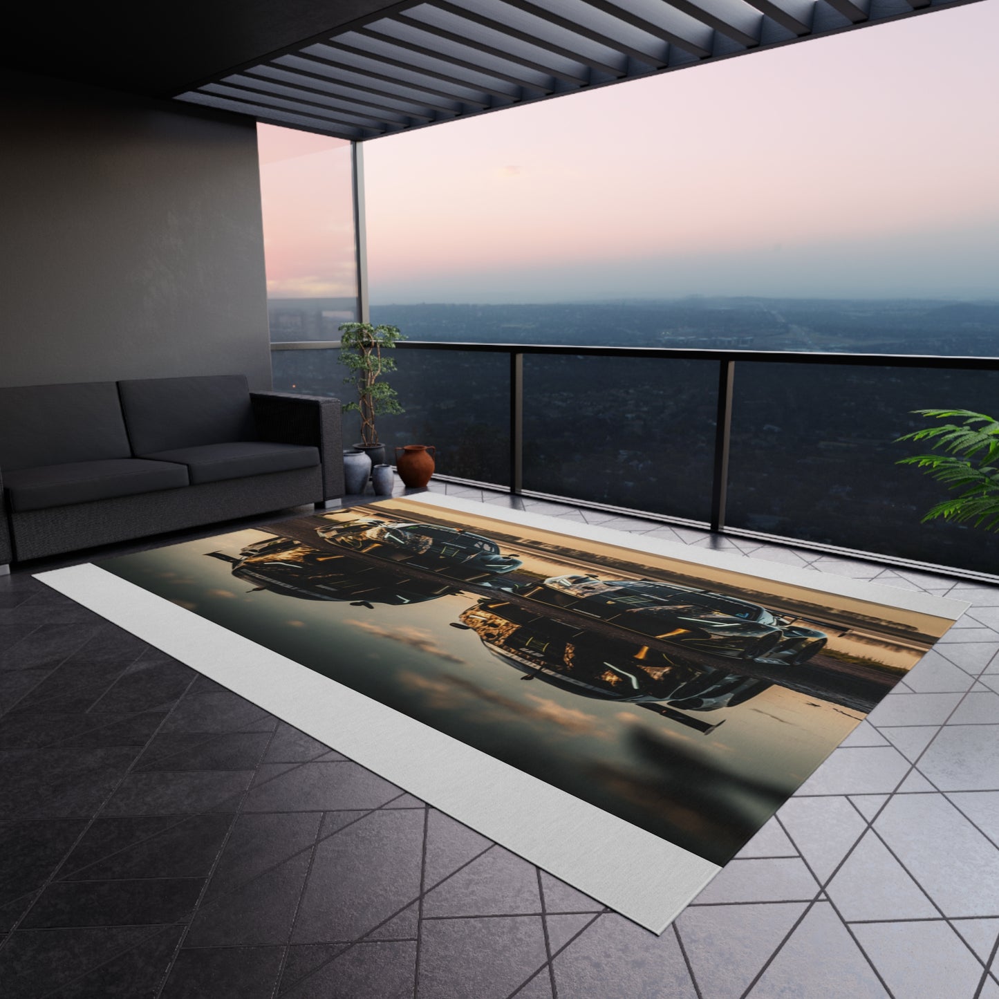 Outdoor Rug  Ferrari Lake 4