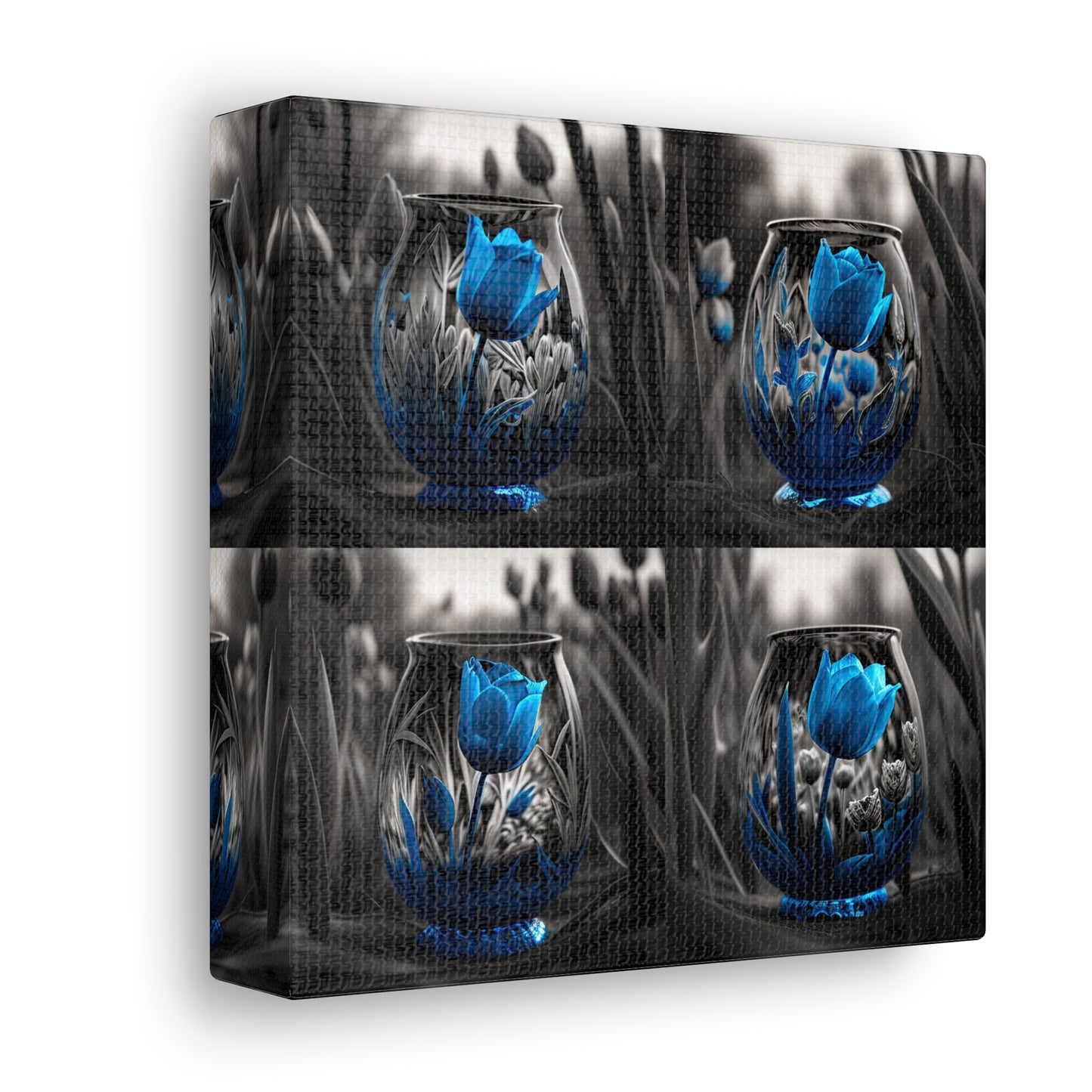 Canvas Gallery Wraps Tulip Blue 5