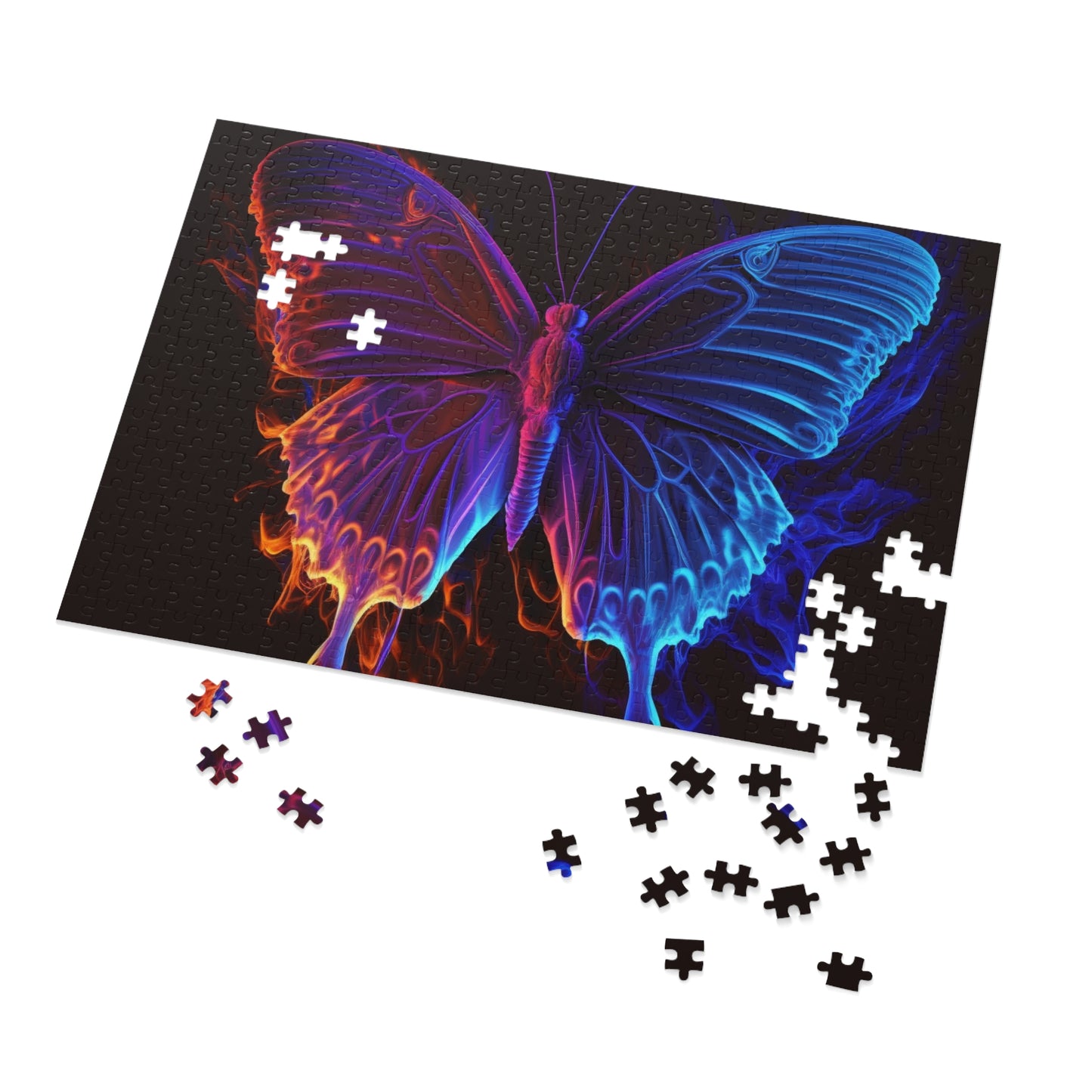 Jigsaw Puzzle (30, 110, 252, 500,1000-Piece) Thermal Butterfly 1