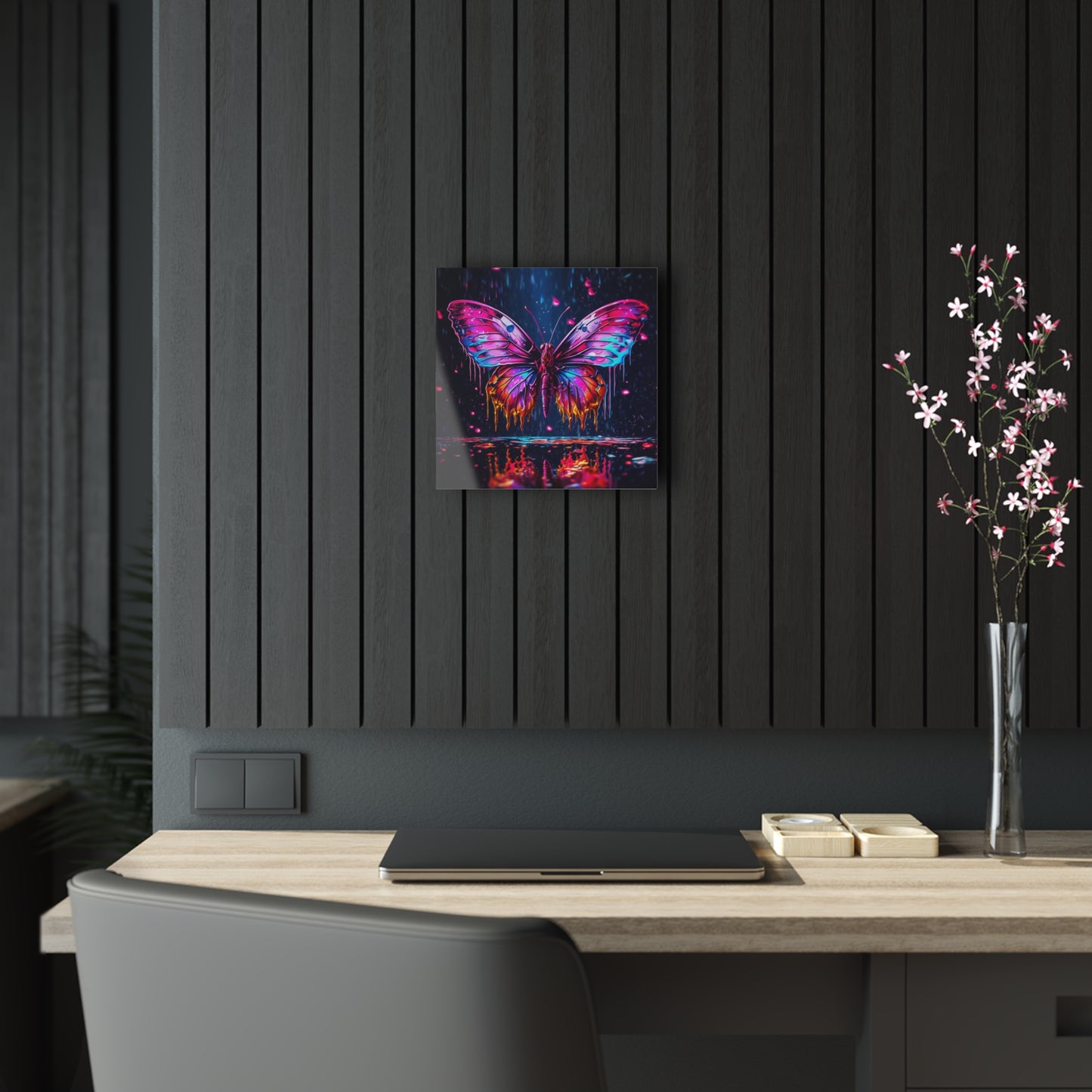 Acrylic Prints Pink Butterfly Flair 2