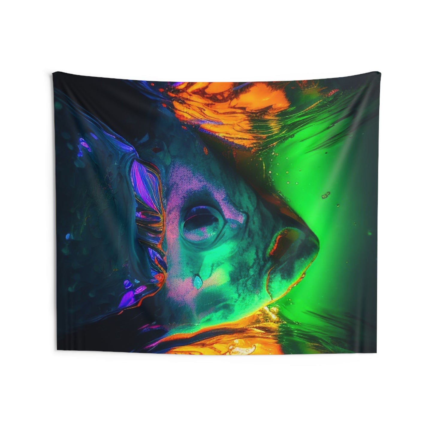 Indoor Wall Tapestries Florescent Glow 1