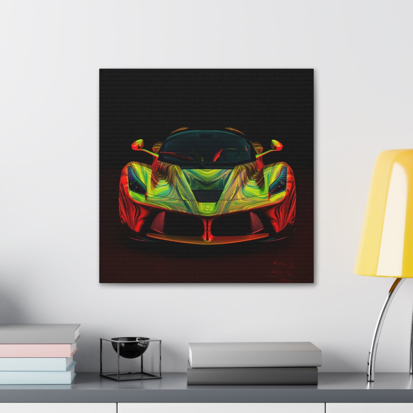 Canvas Gallery Wraps Ferrari Neon 1