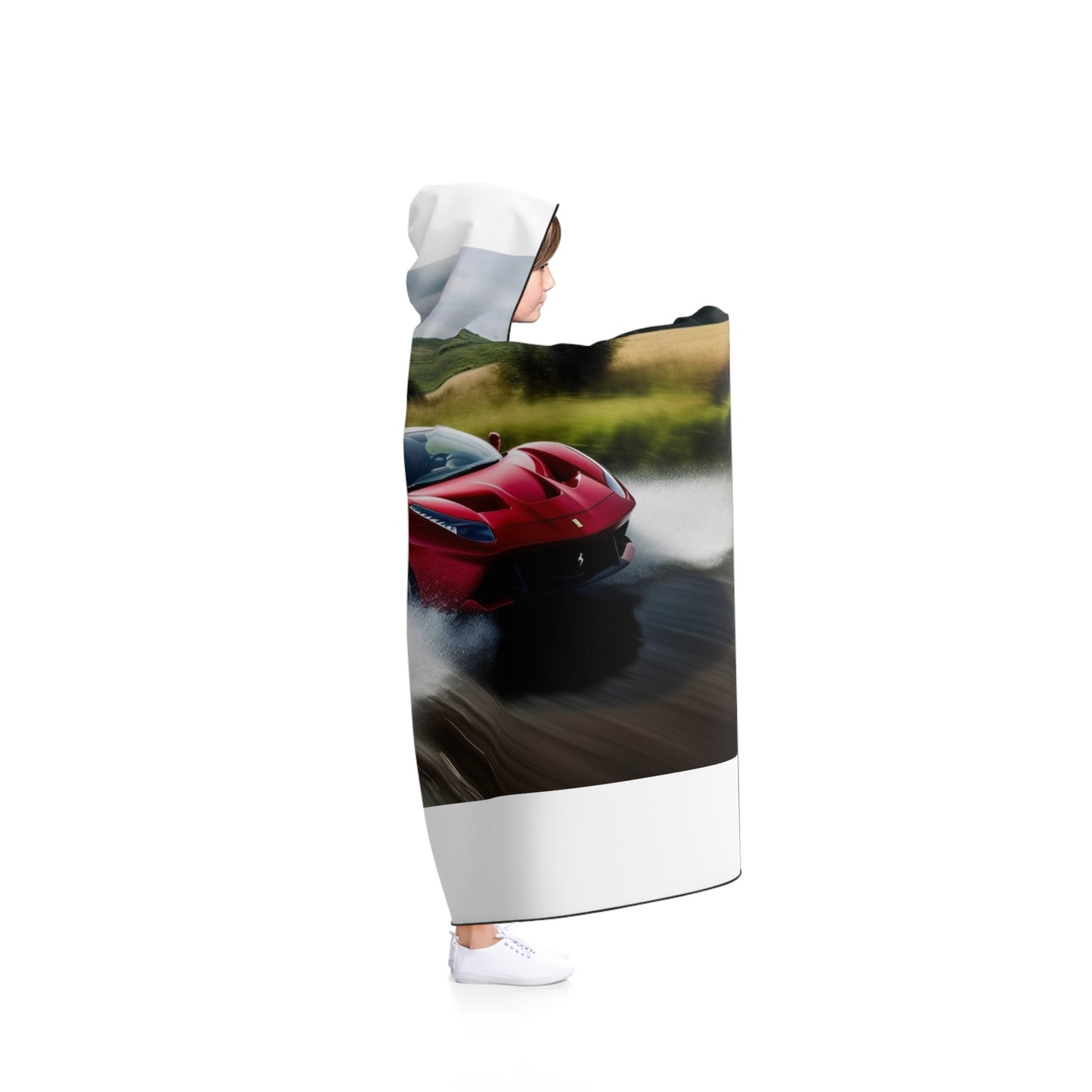 Hooded Blanket Water Ferrari Splash 4