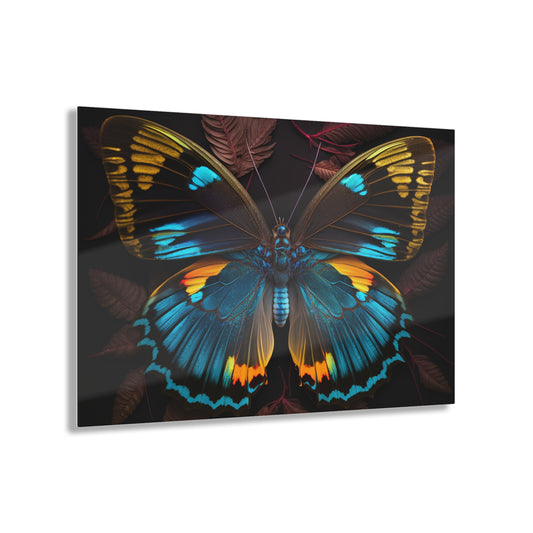 Acrylic Prints Neon Butterfly Flair 1
