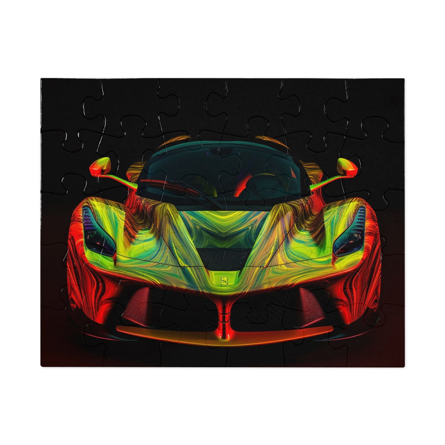Jigsaw Puzzle (30, 110, 252, 500,1000-Piece) Ferrari Neon 1