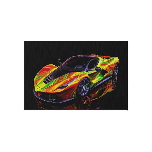 Outdoor Rug  Ferrari Neon 4